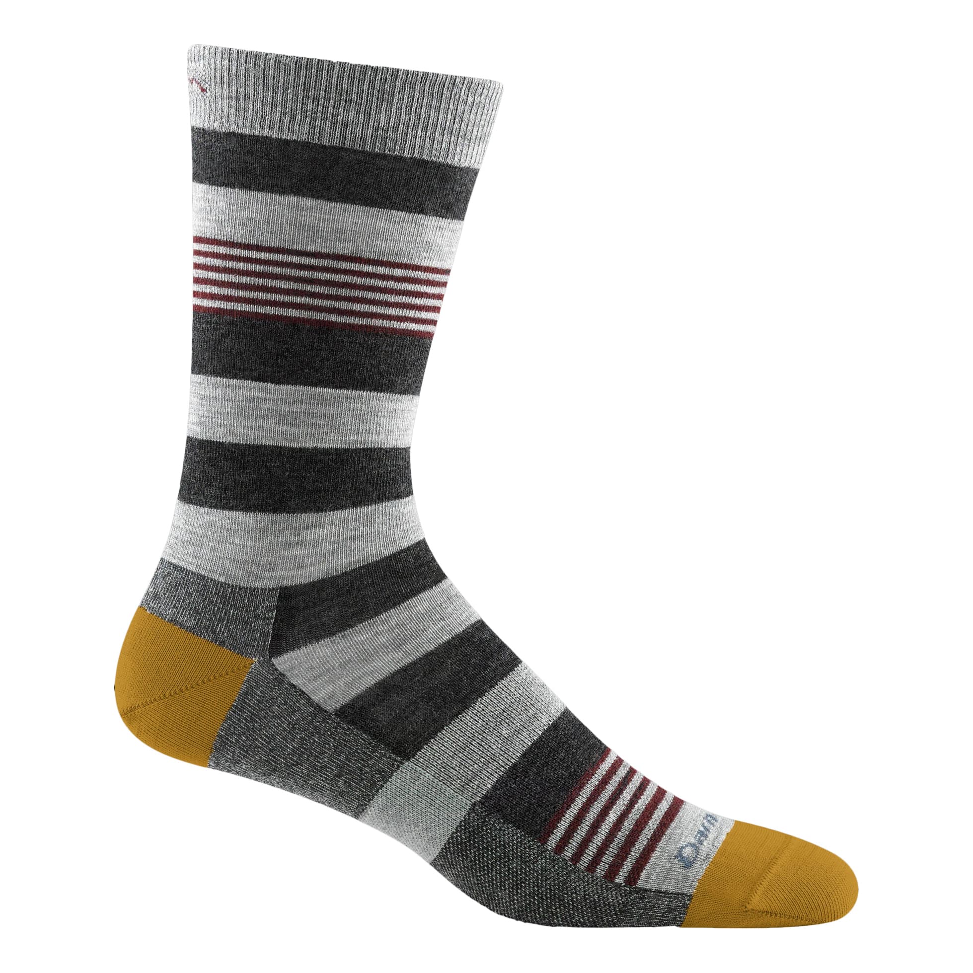 Darn Tough® Men's Oxford Crew Lightweight Sock - Grey