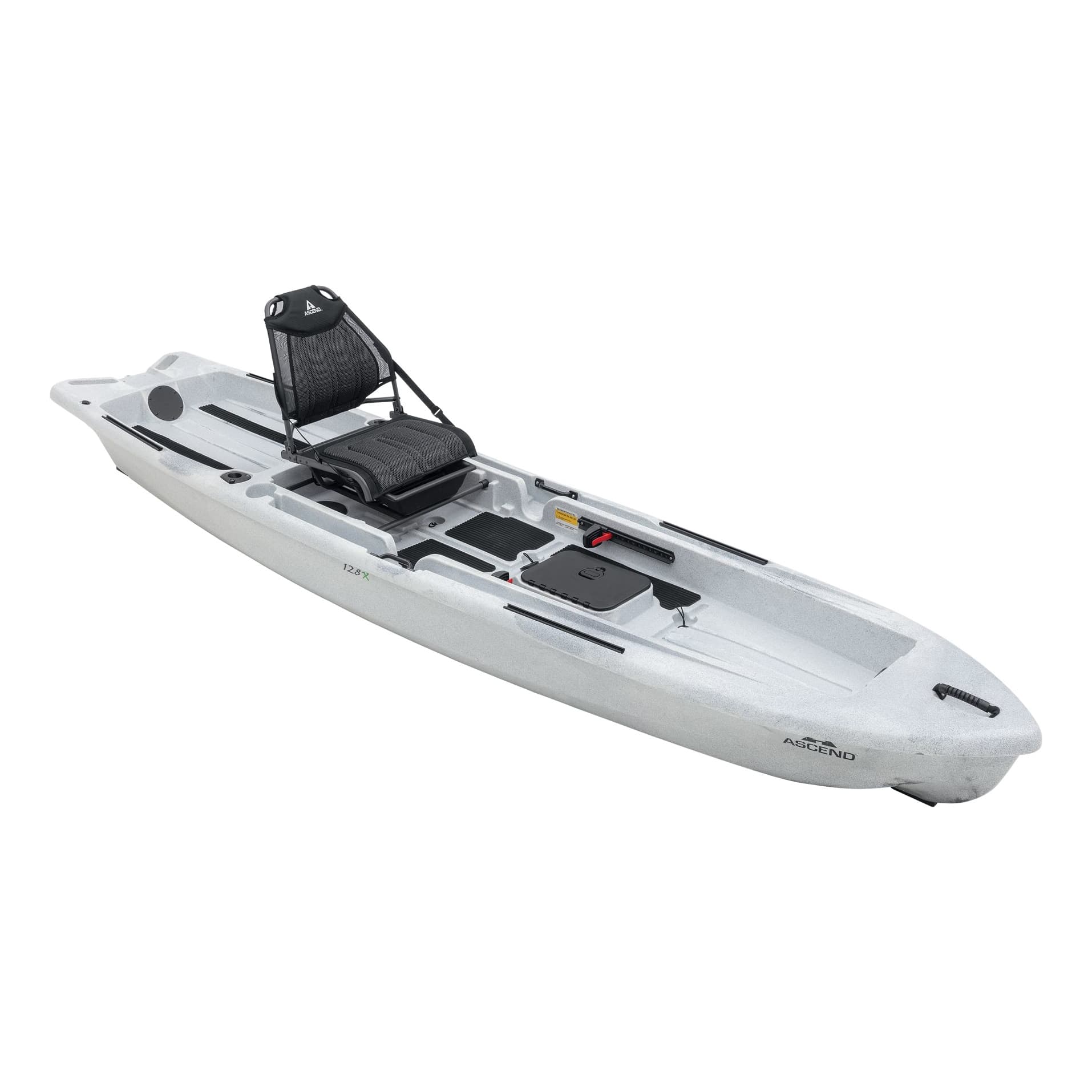 Ascend 128X Sit-on-Top Kayak with Yak-Powe