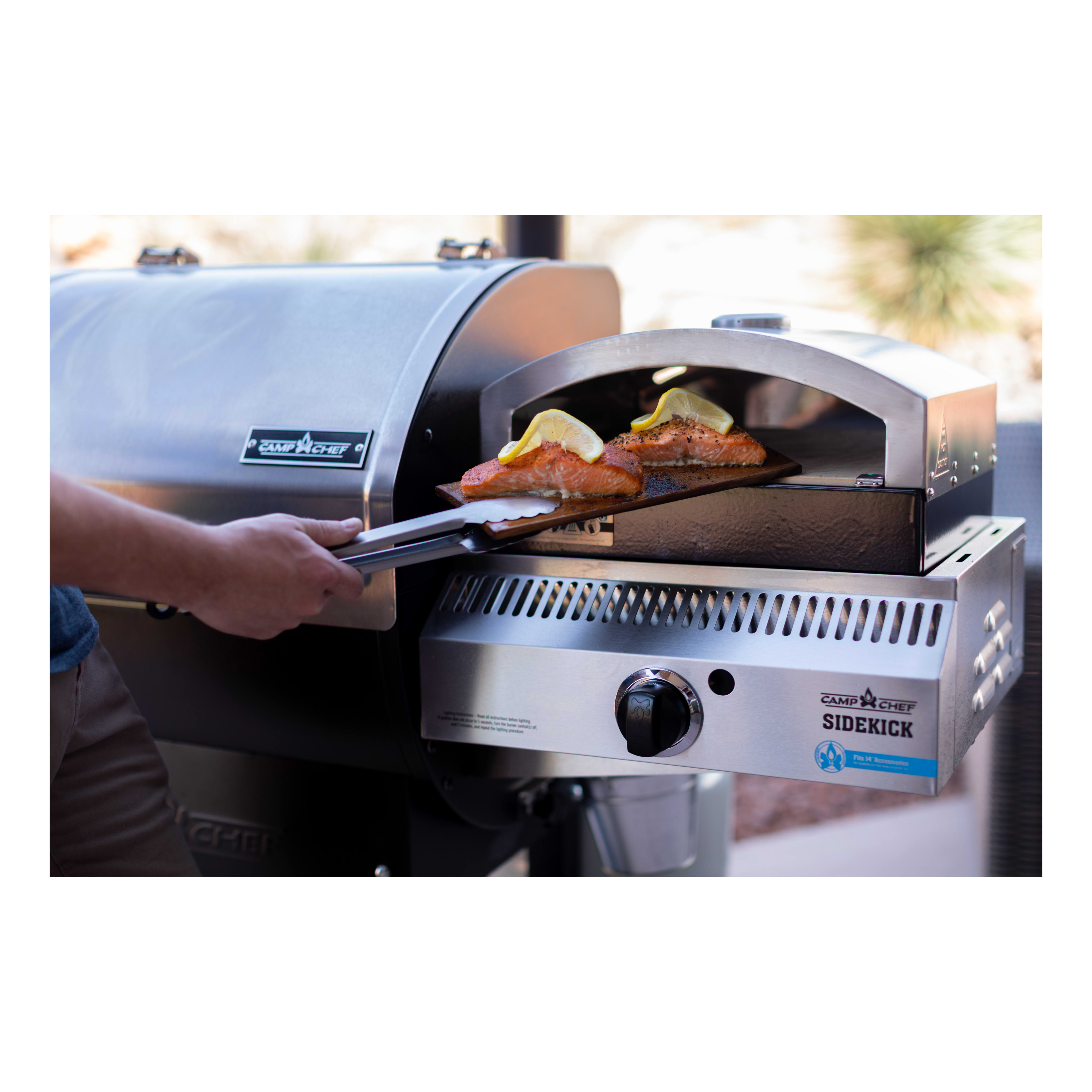 Camp Chef® Pellet Grill Sidekick Burner with Griddle