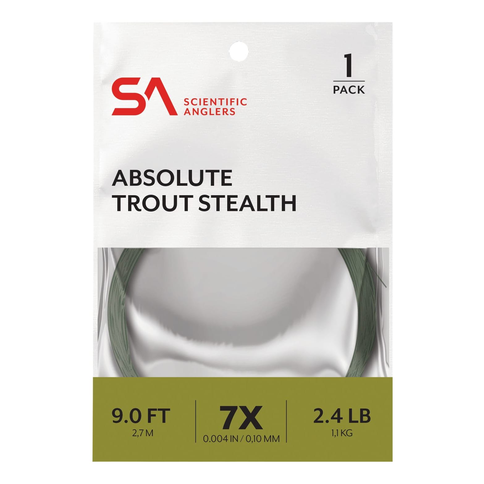 Scientific Anglers® Absolute Trout Stealth Tapered Leader