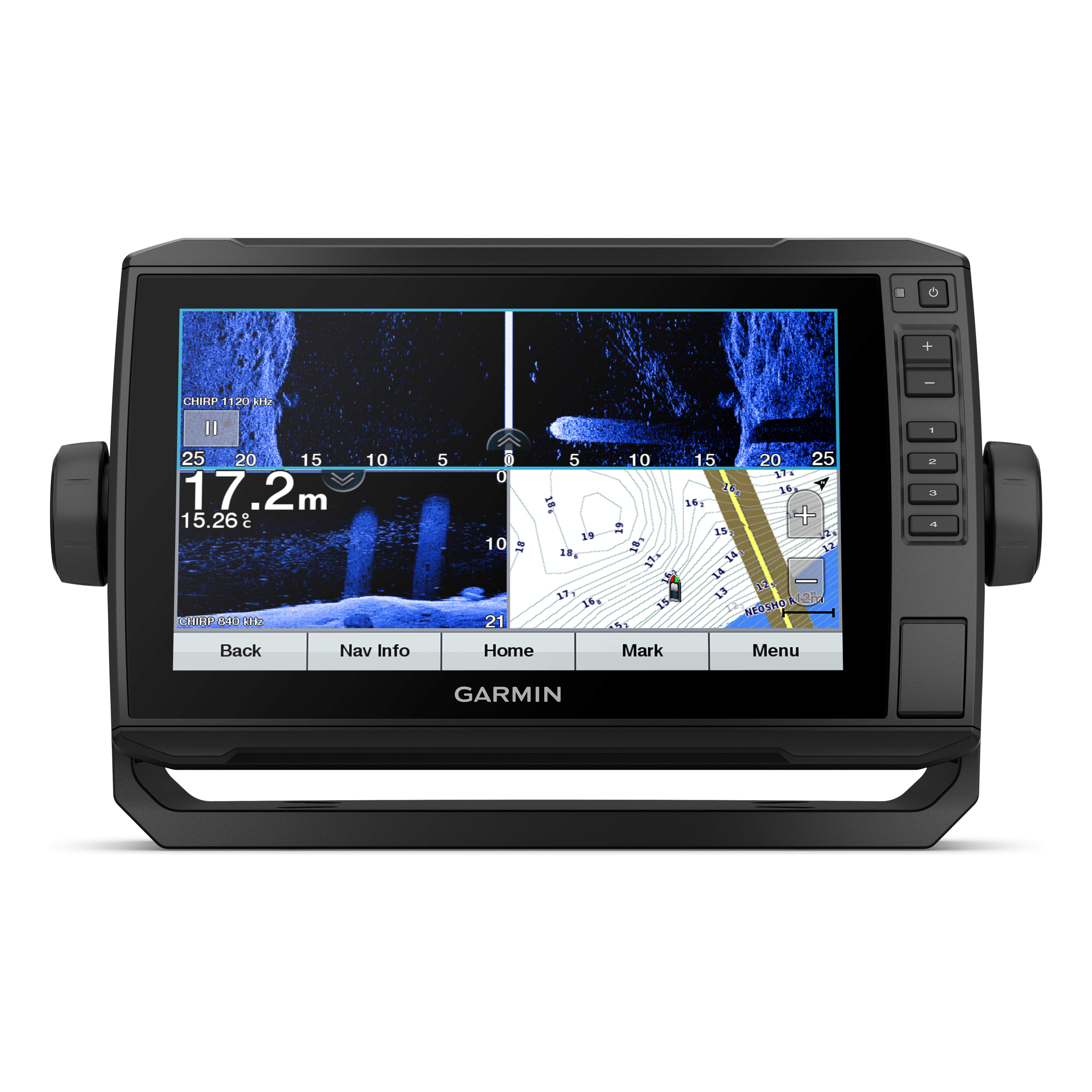Garmin ECHOMAP UHD 95sv with Canada LakeV g3
