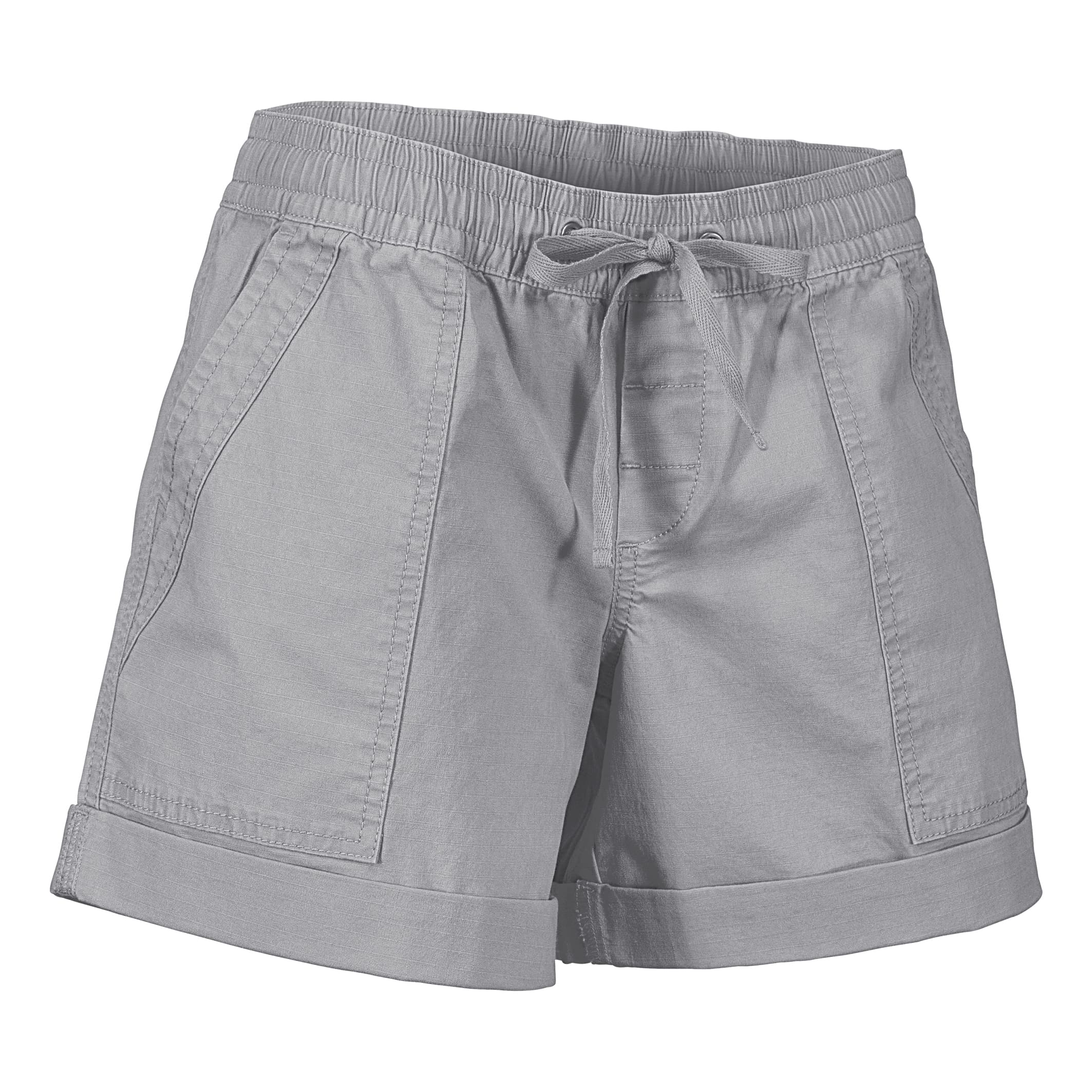 Natural Reflections® Women’s Adventurer Ripstop Shorts - Frost Grey