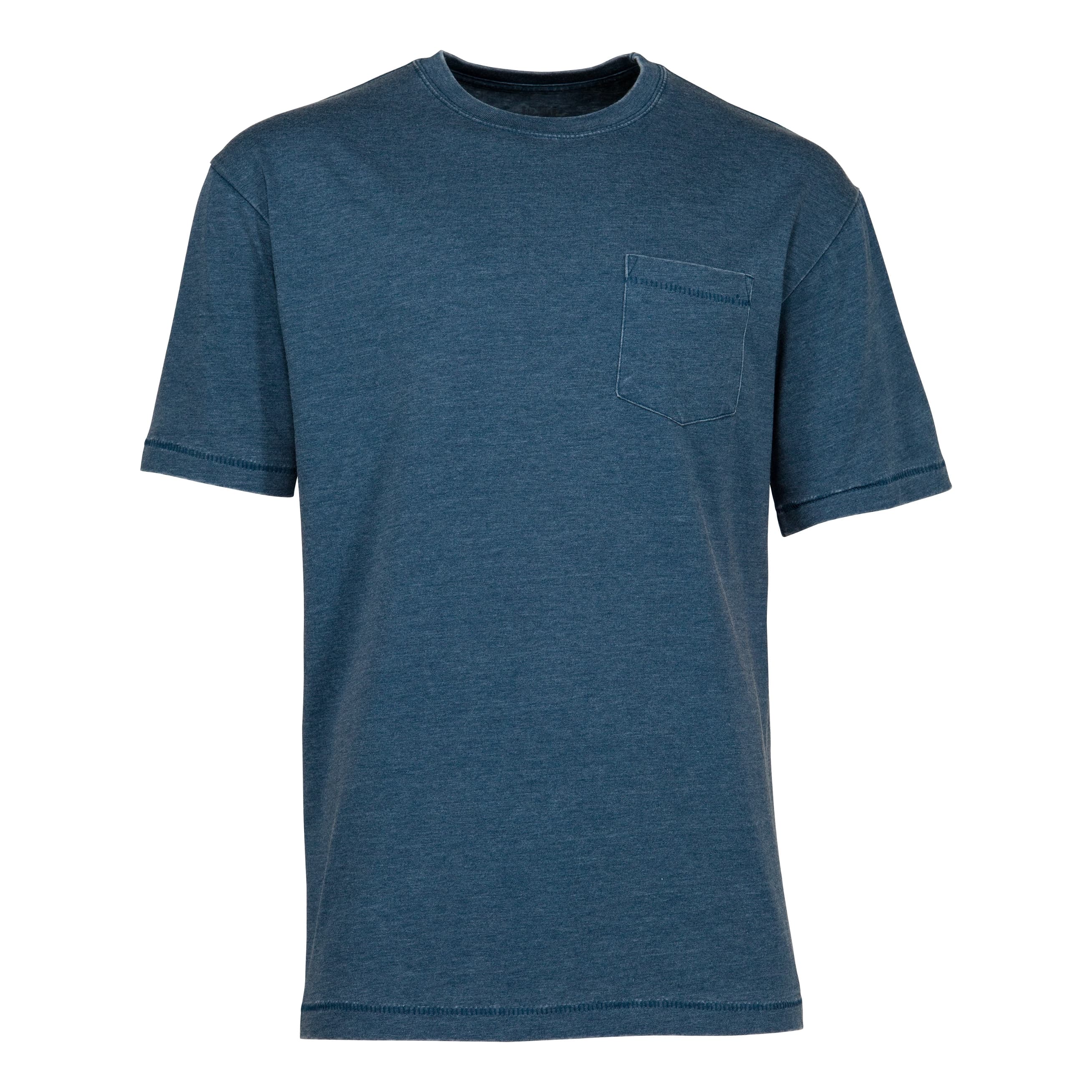 RedHead® Men’s High Ridge Pocket Short-Sleeve Crew Shirt - Blue Wing Teal