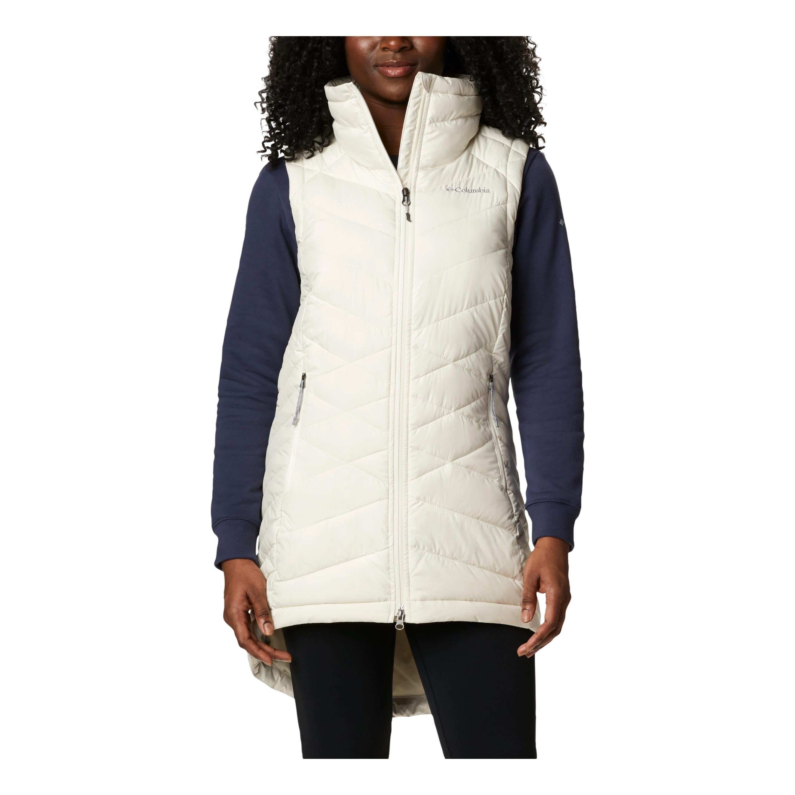 Columbia™ Women’s Heavenly™ Long Vest - Chalk