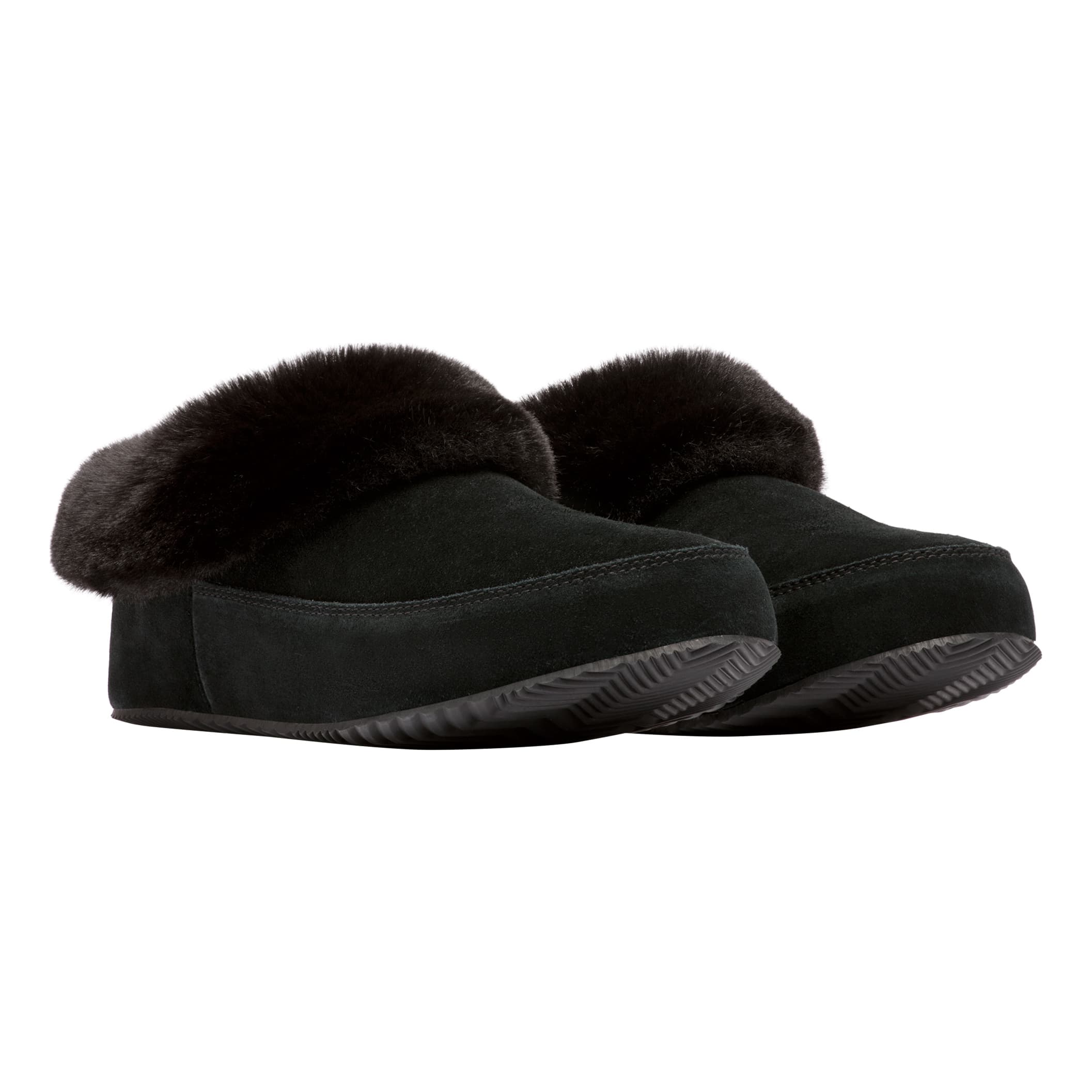 Sorel® Women’s Go™ Coffee Run Slippers - Black/Sea Salt