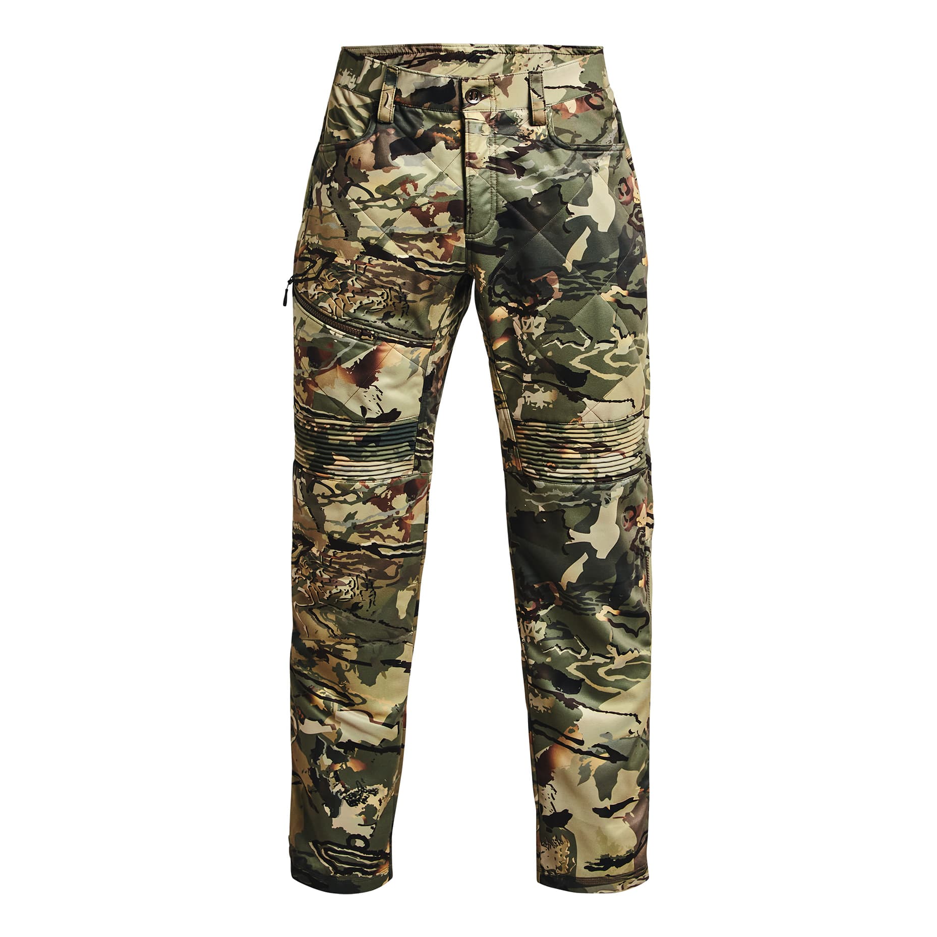 Under Armour® Men’s Brow Tine ColdGear® Infrared Pants - Forest Camo/Black