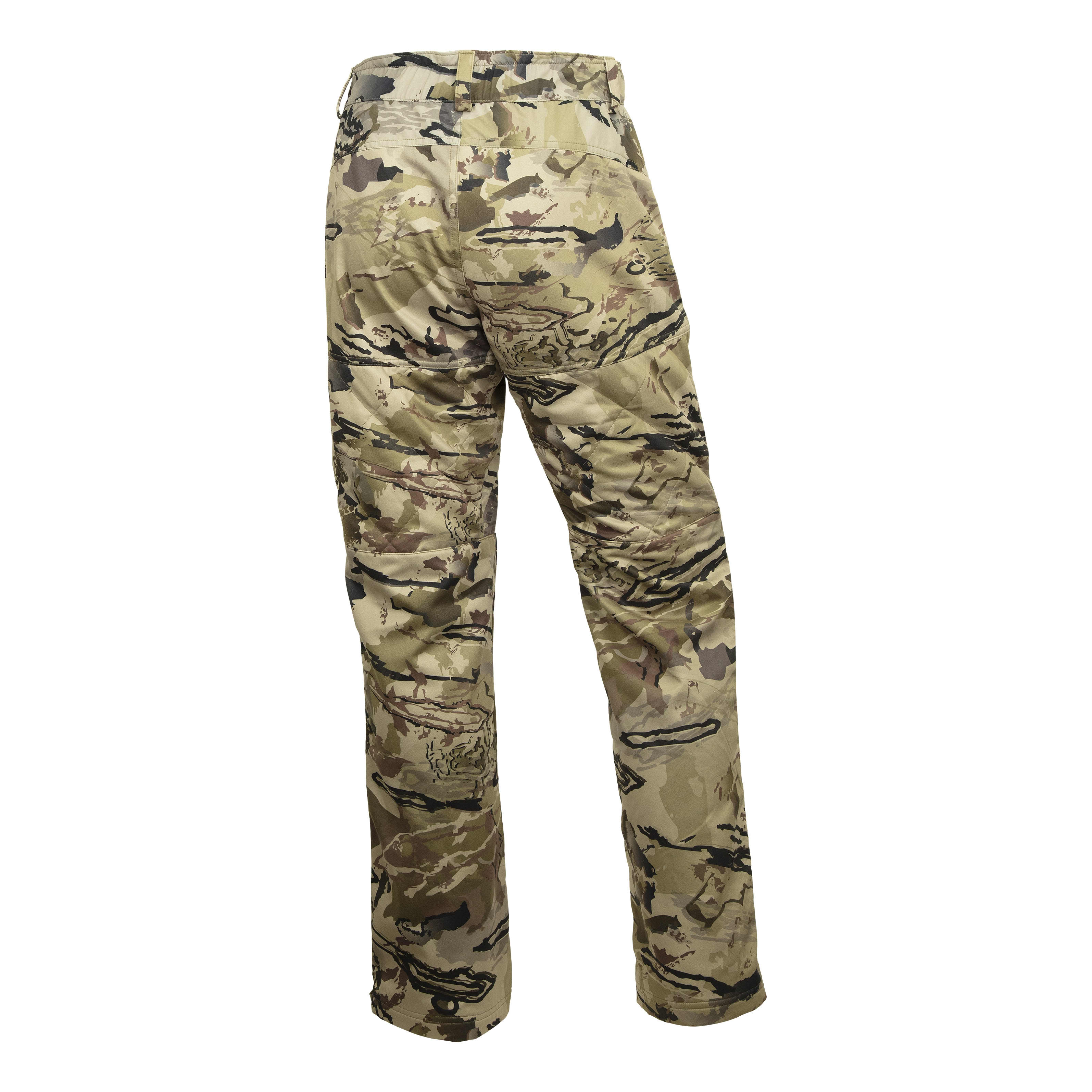 Under Armour® Men’s Brow Tine ColdGear® Infrared Pants - Barren Camo/Black - back