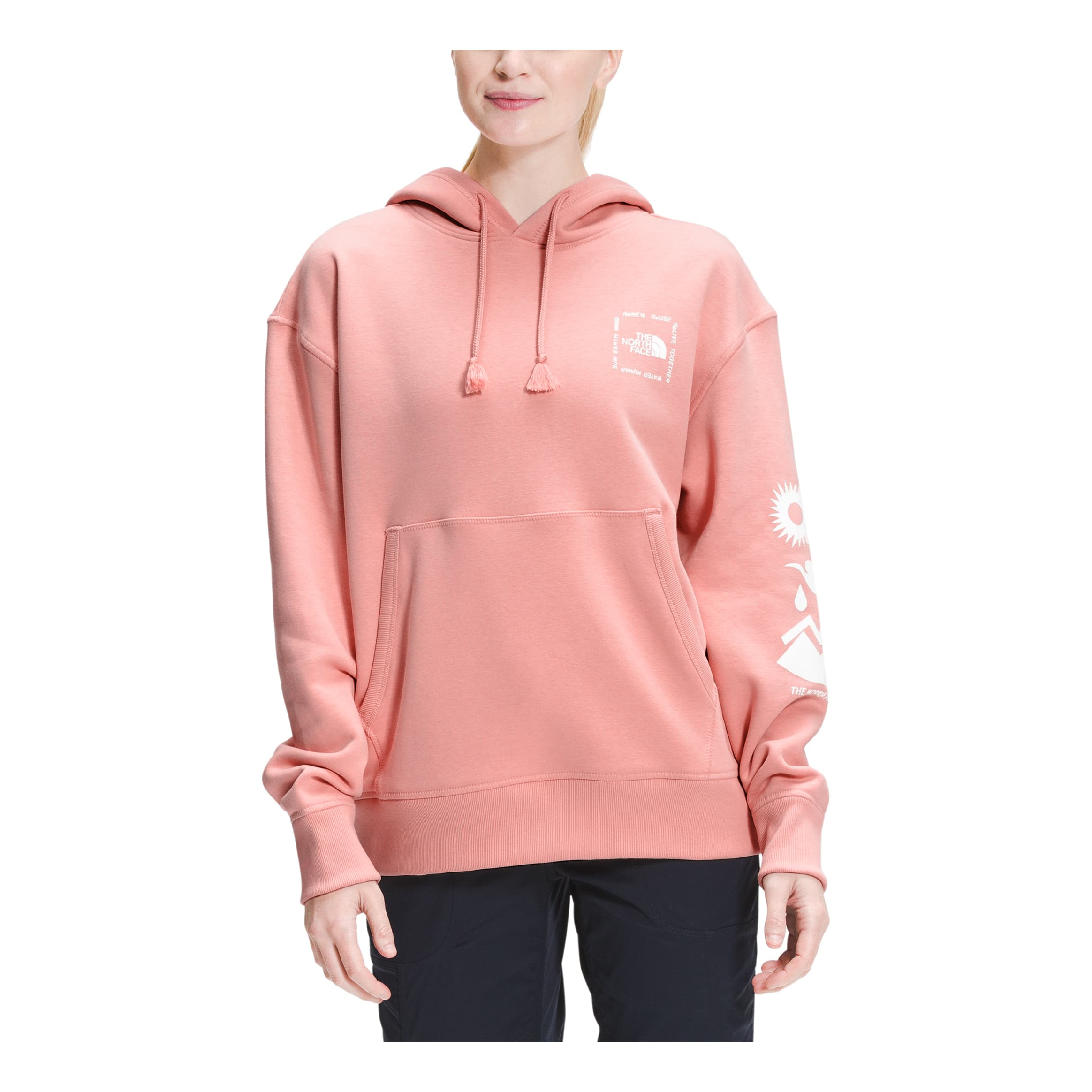 The North Face® Women’s Himalayan Bottle Source Pullover Hoodie - Rose Tan