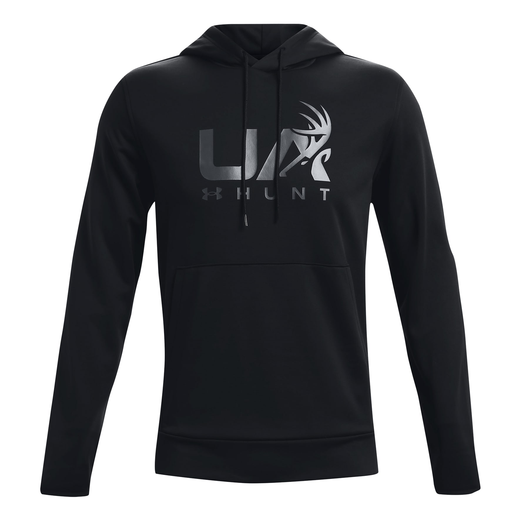 Under Armour® Men’s Armour Fleece® Hunt Logo Hoodie - Black