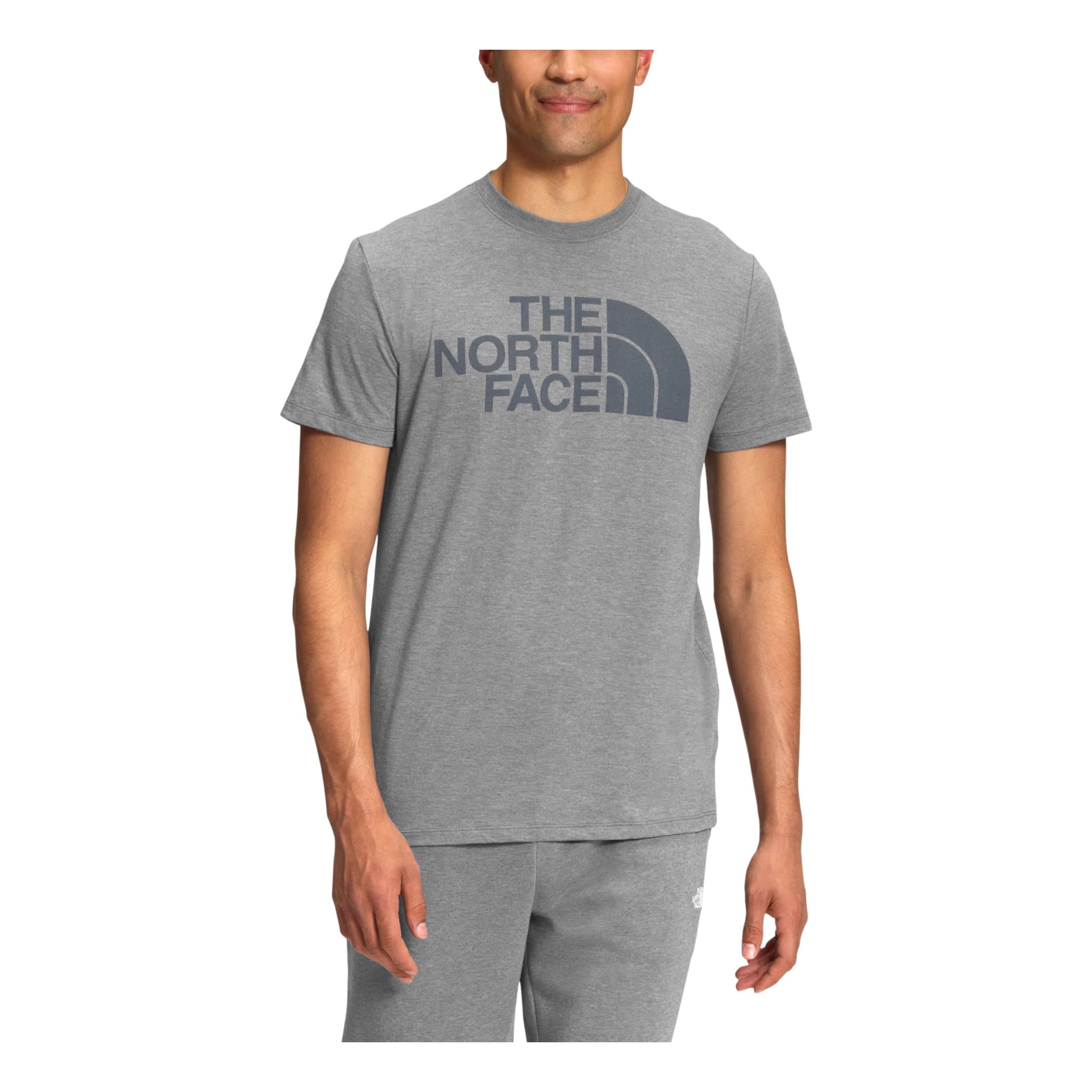 The North Face® Men’s Half Dome Tri-Blend Short-Sleeve T-Shirt - Medium Grey Heather
