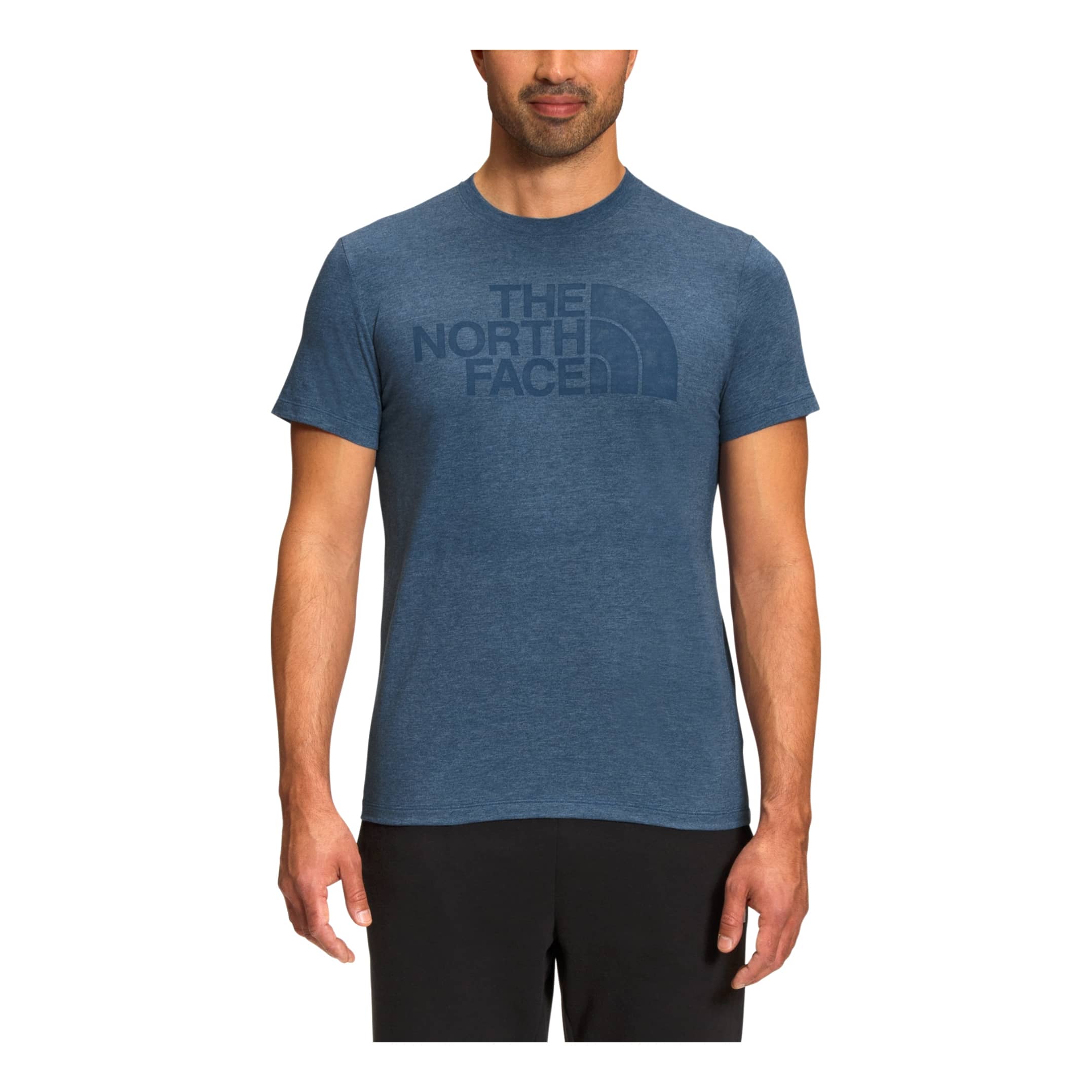 The North Face® Men’s Half Dome Tri-Blend Short-Sleeve T-Shirt - Shady Blue Heather