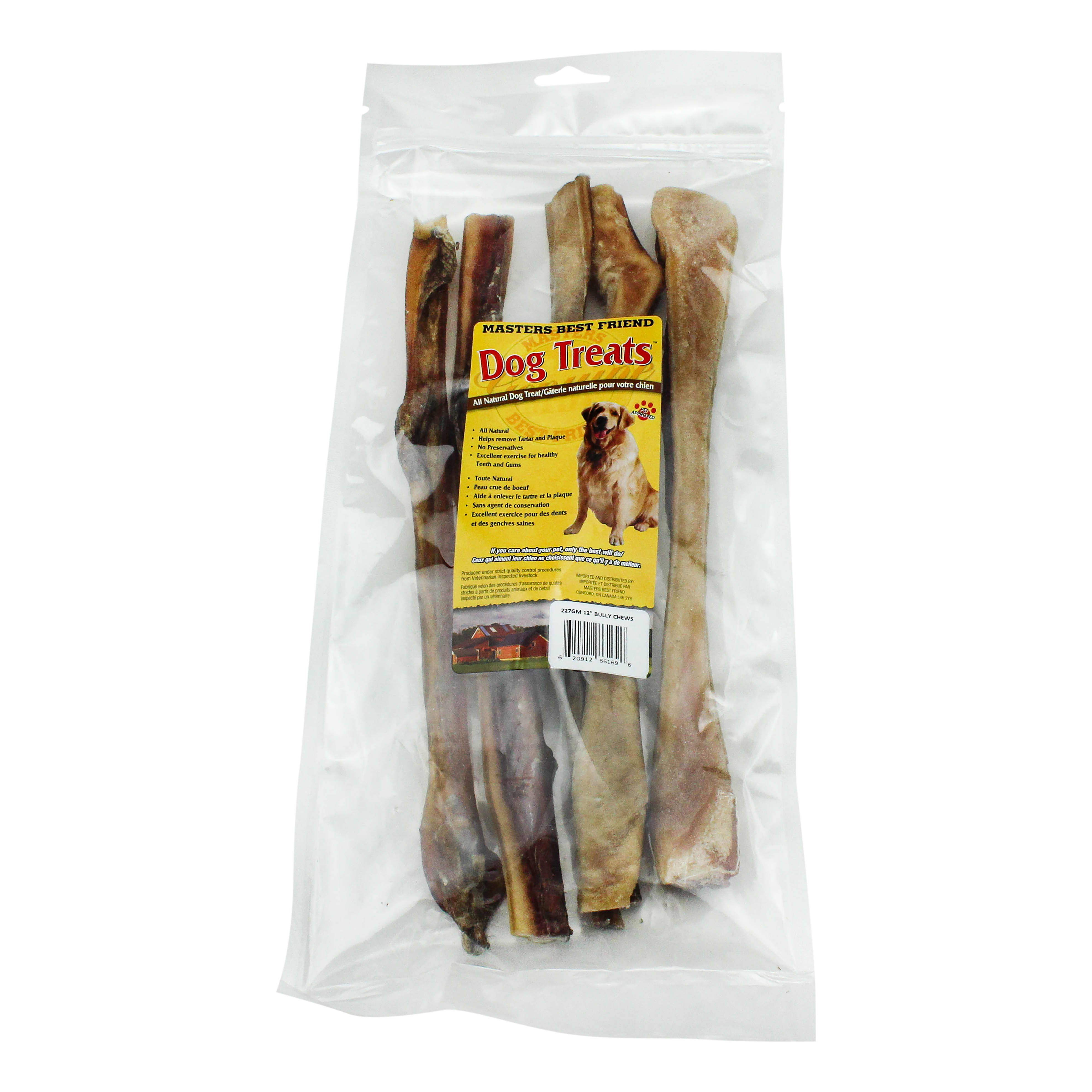 Masters Best Friend All Natural Beef Hide Chews