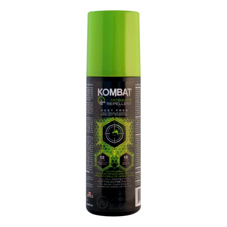 Kombat™ 12 Hour Mosquito Repellent - DEET Free Pump Spray 