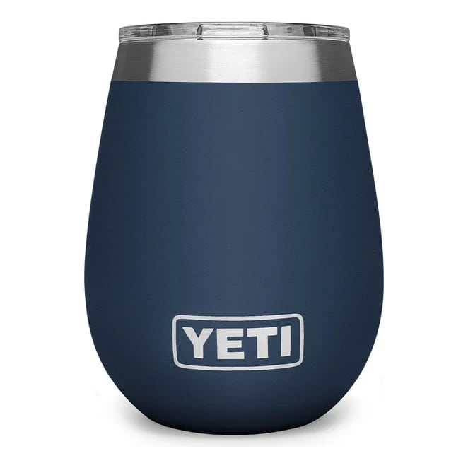 YETI® Rambler® 10 oz. Wine Tumbler with MagSlider™ Lid - Navy