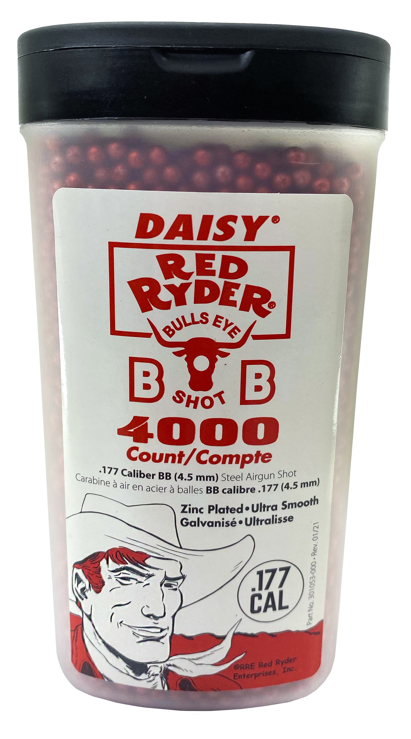 Daisy® Red Ryder® Bullseye 4,000 Pack Red BB’s