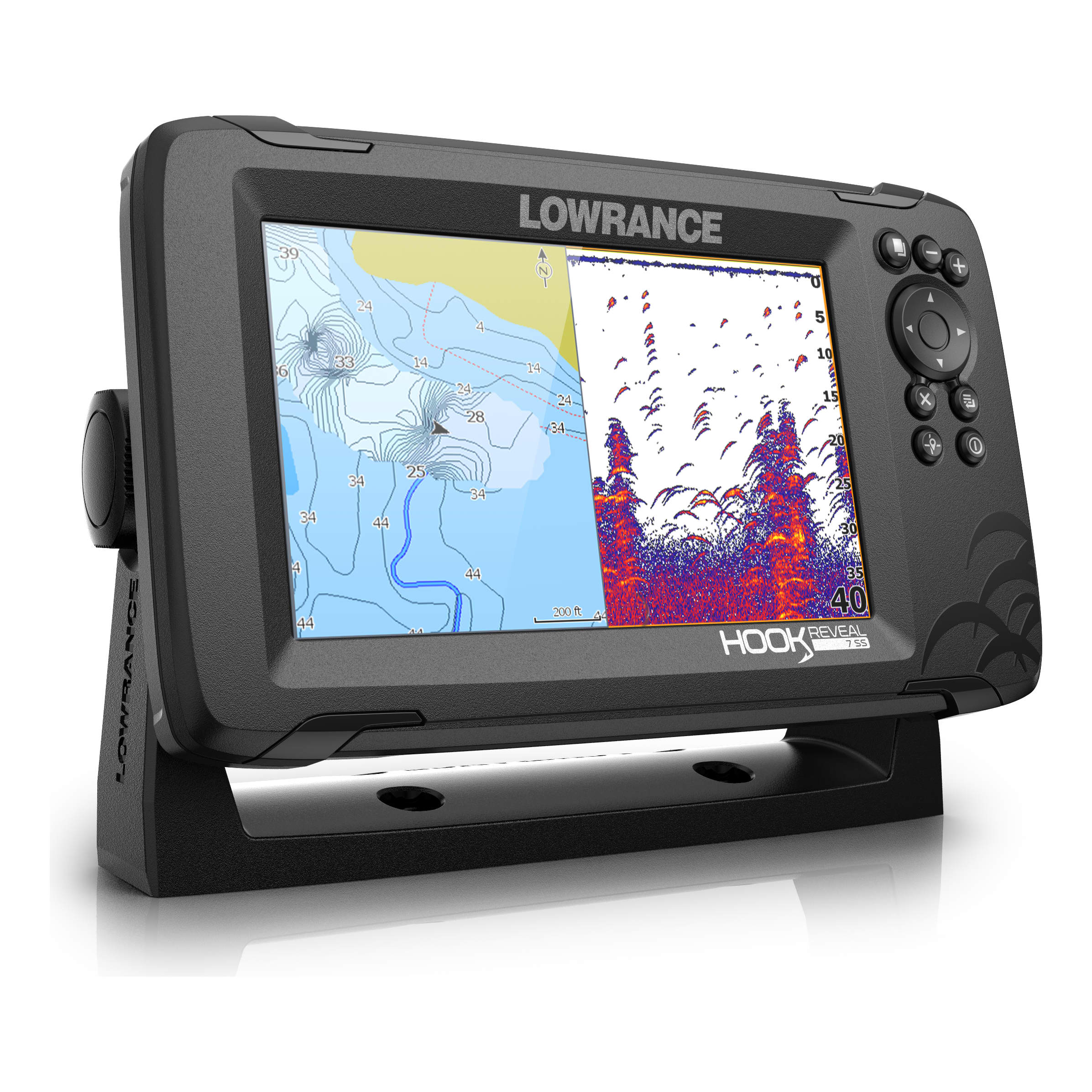 Lowrance® HOOK Reveal™ 7 HDI with C-MAP Contour+