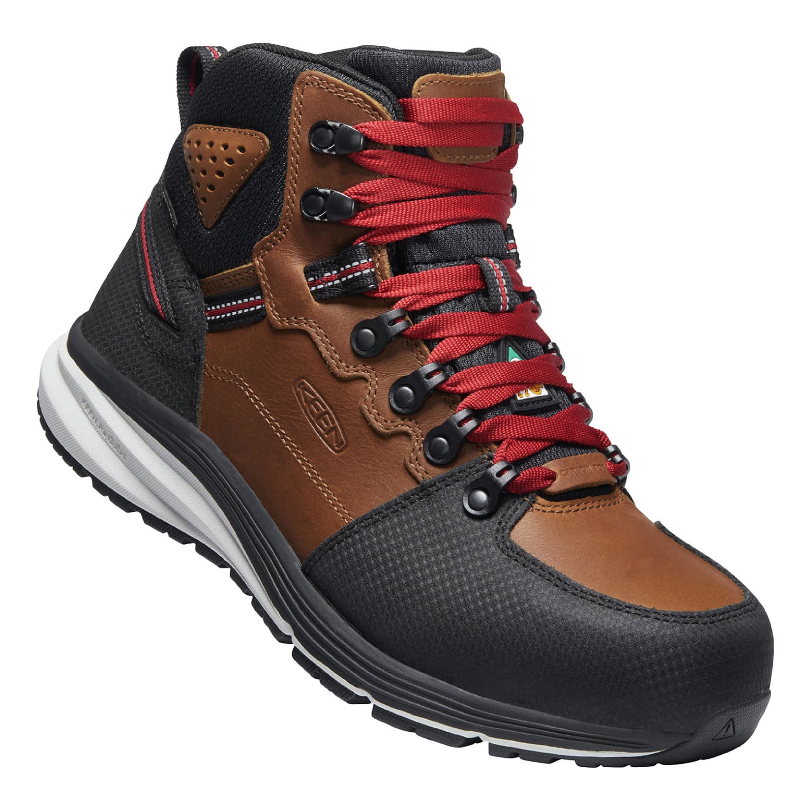 KEEN Men’s CSA Red Hook Mid Waterproof Work Boot