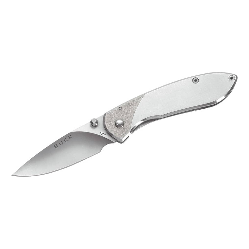 Buck 327 Nobleman Folding Knives - Stainless Steel
