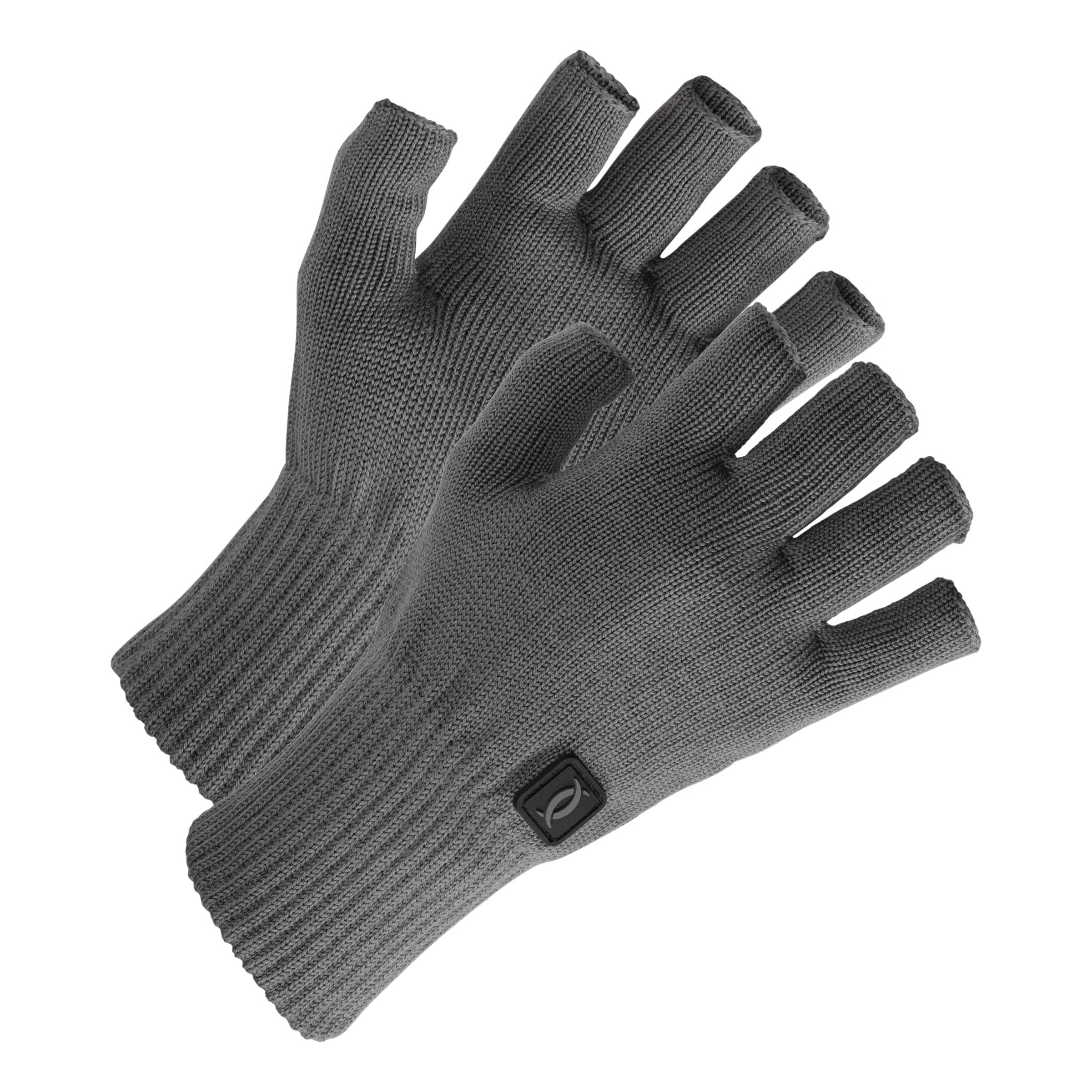 Cabela's Instinct Wool Fingerless Gloves for Men - Flint