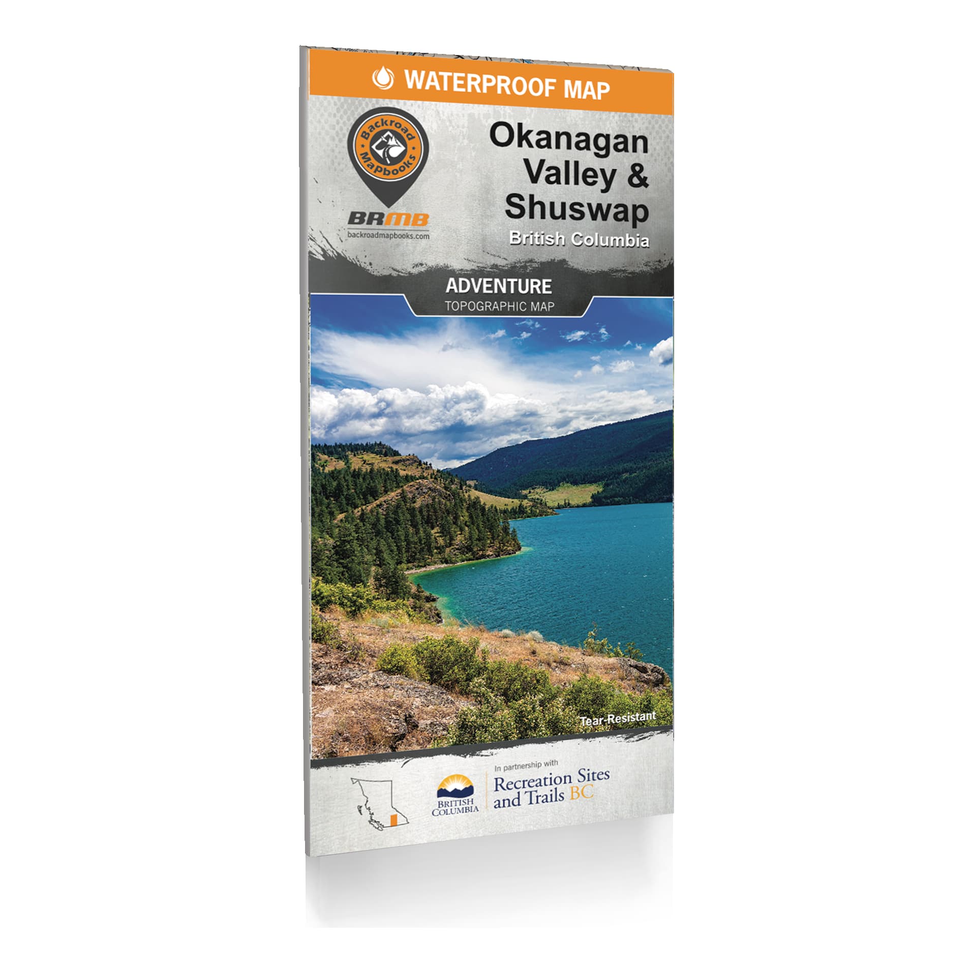 Backroad Mapbook - Okanagan Valley & Shuswap Waterproof Mapbook