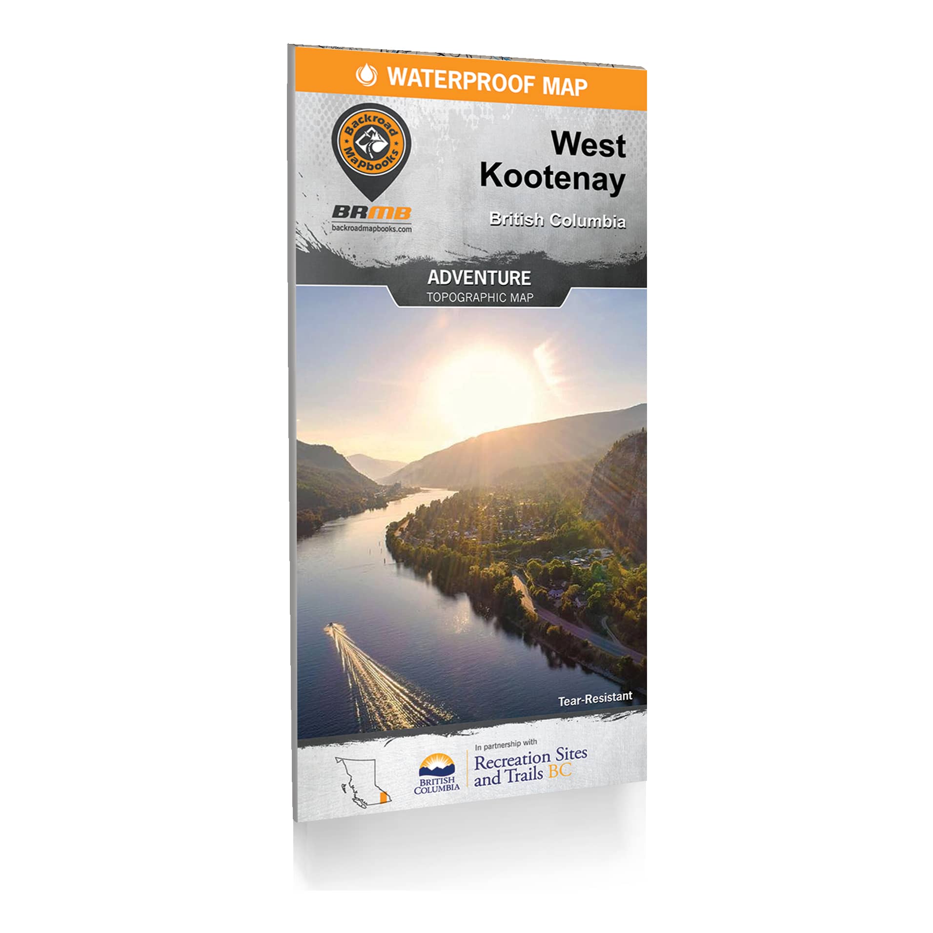 Backroad Mapbooks - West Kootenay BC Waterproof Map – 2nd Edition