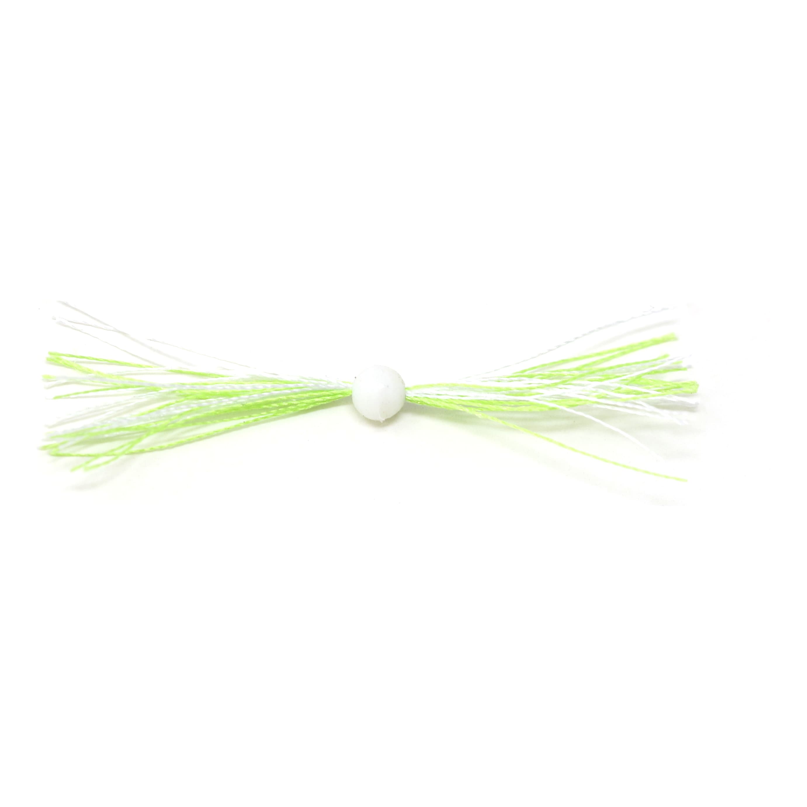 Clam® Silkie Jig Trailer - Chartreuse White