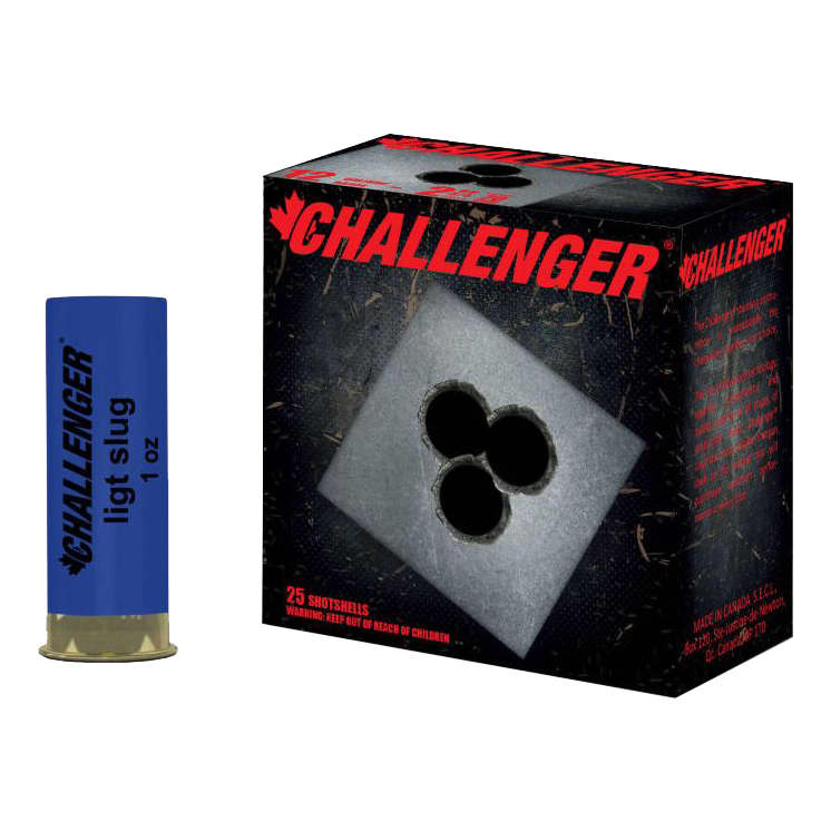 Challenger® 12-Gauge Target Slug Shotshells