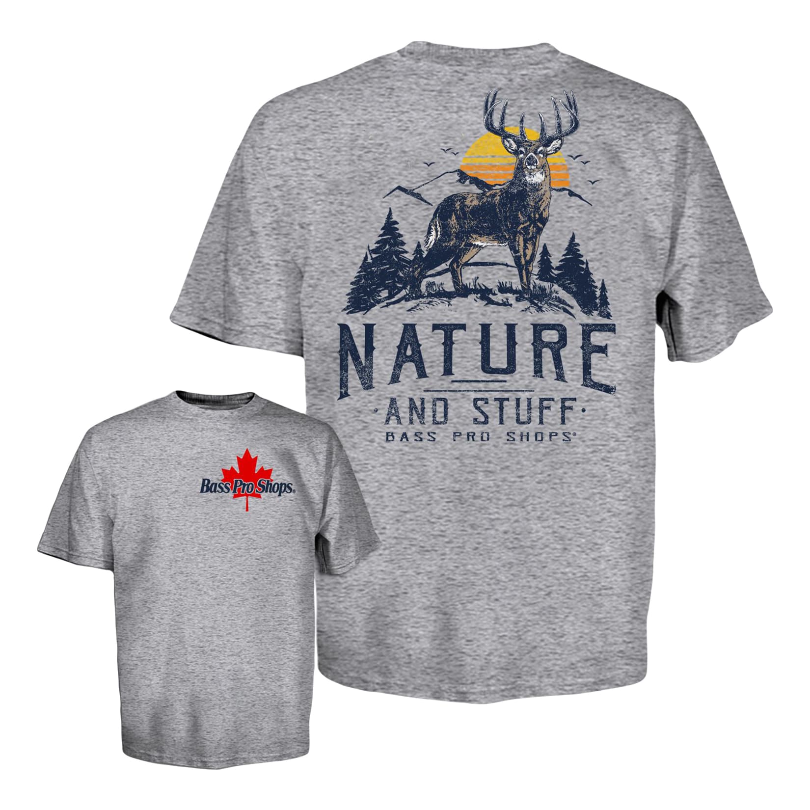 Bass Pro Shops Men’s Nature Logo Short-Sleeve T-Shirt