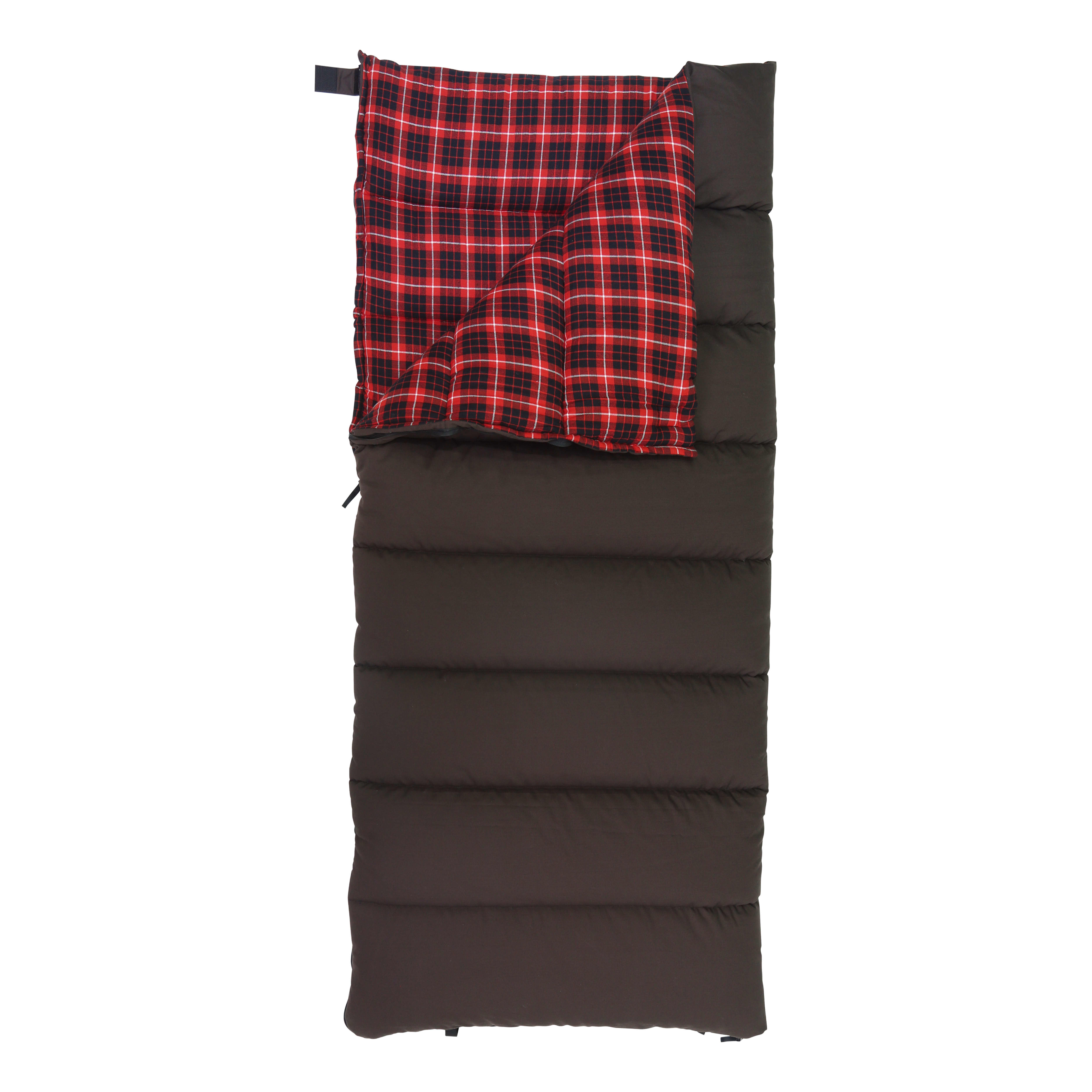 Canvas sleeping bag with flannel lining hotsell