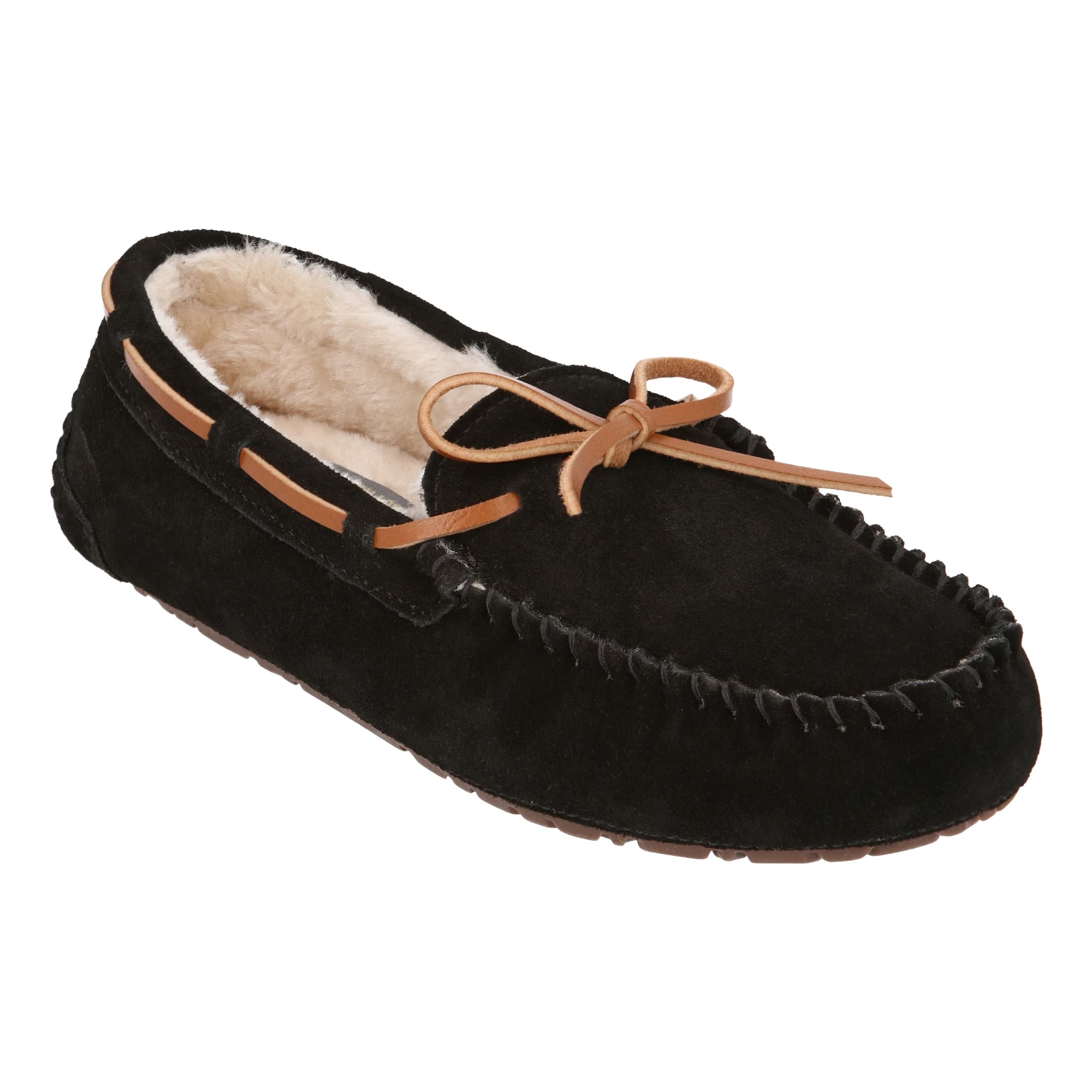 Natural Reflections® Women’s Allie II Moc Slippers - Black