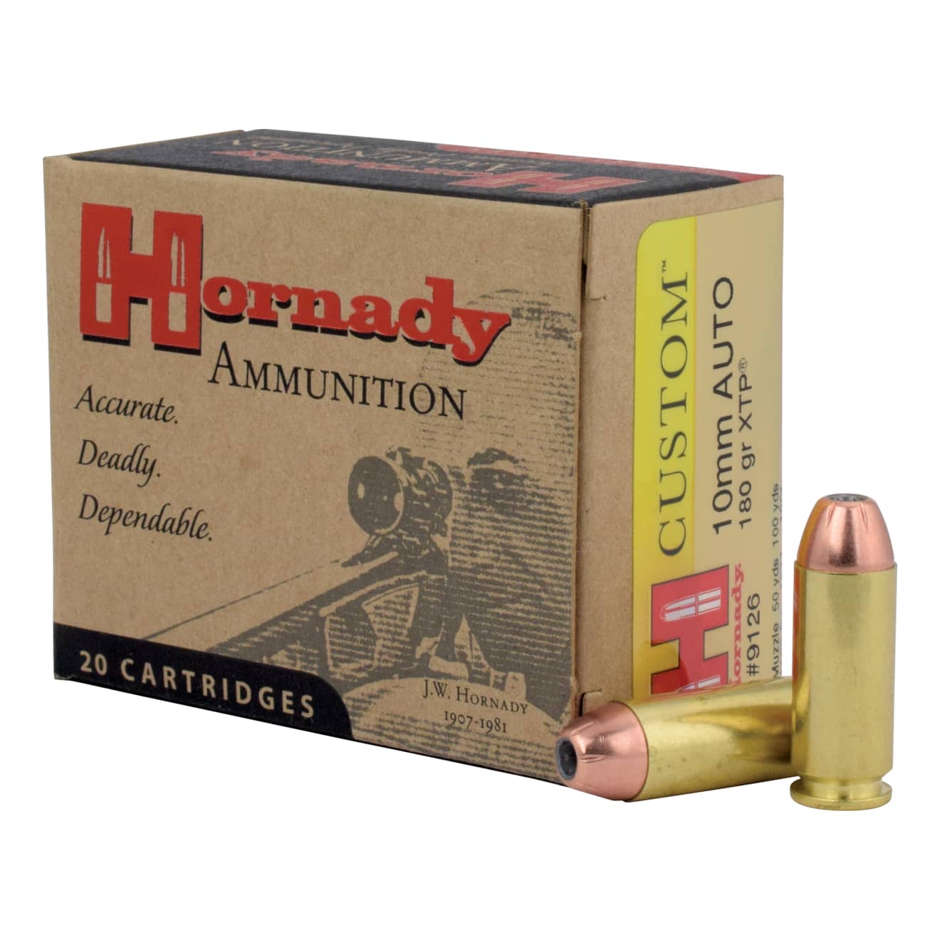 Hornady® Custom™ Pistol Ammunition