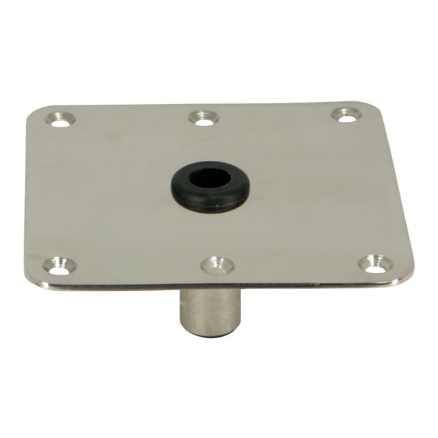 Springfield KingPin™ 7" x 7" Stainless Steel Threaded Square Base