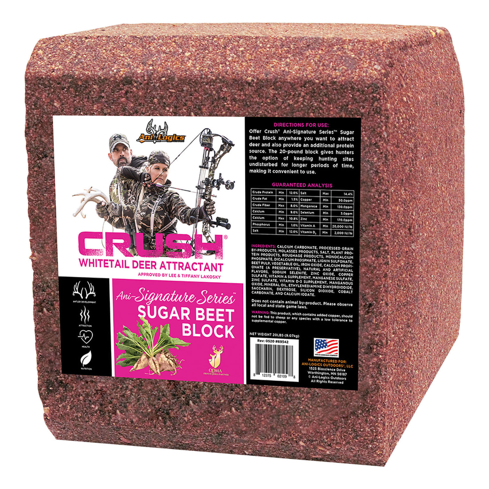 CRUSH® Ani-Signature Series™ Sugar Beet Block