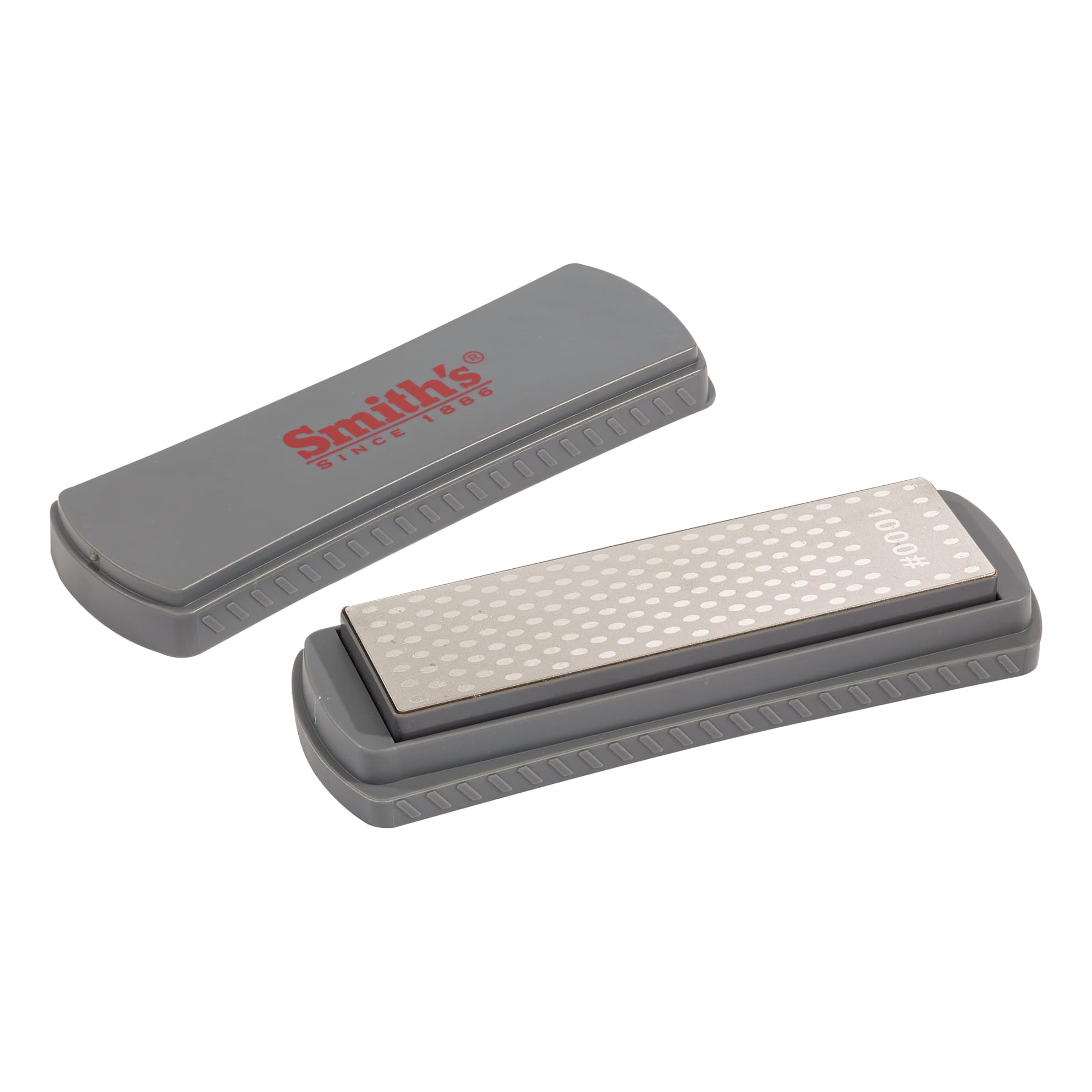 Smith's DualGrit 400 - 1000 Diamond Stone and Base Sharpening Stone