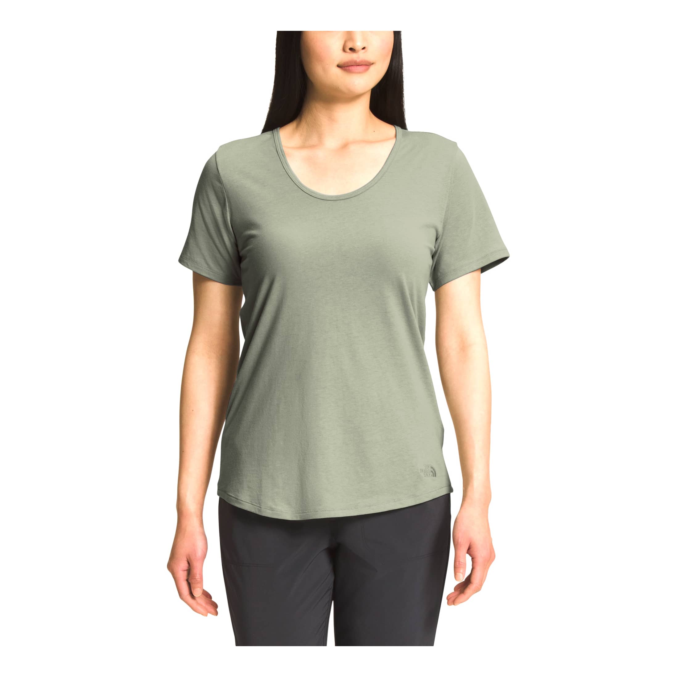 The North Face® Women’s Terrain Short-Sleeve Scoop-Neck T-Shirt - Tea Green