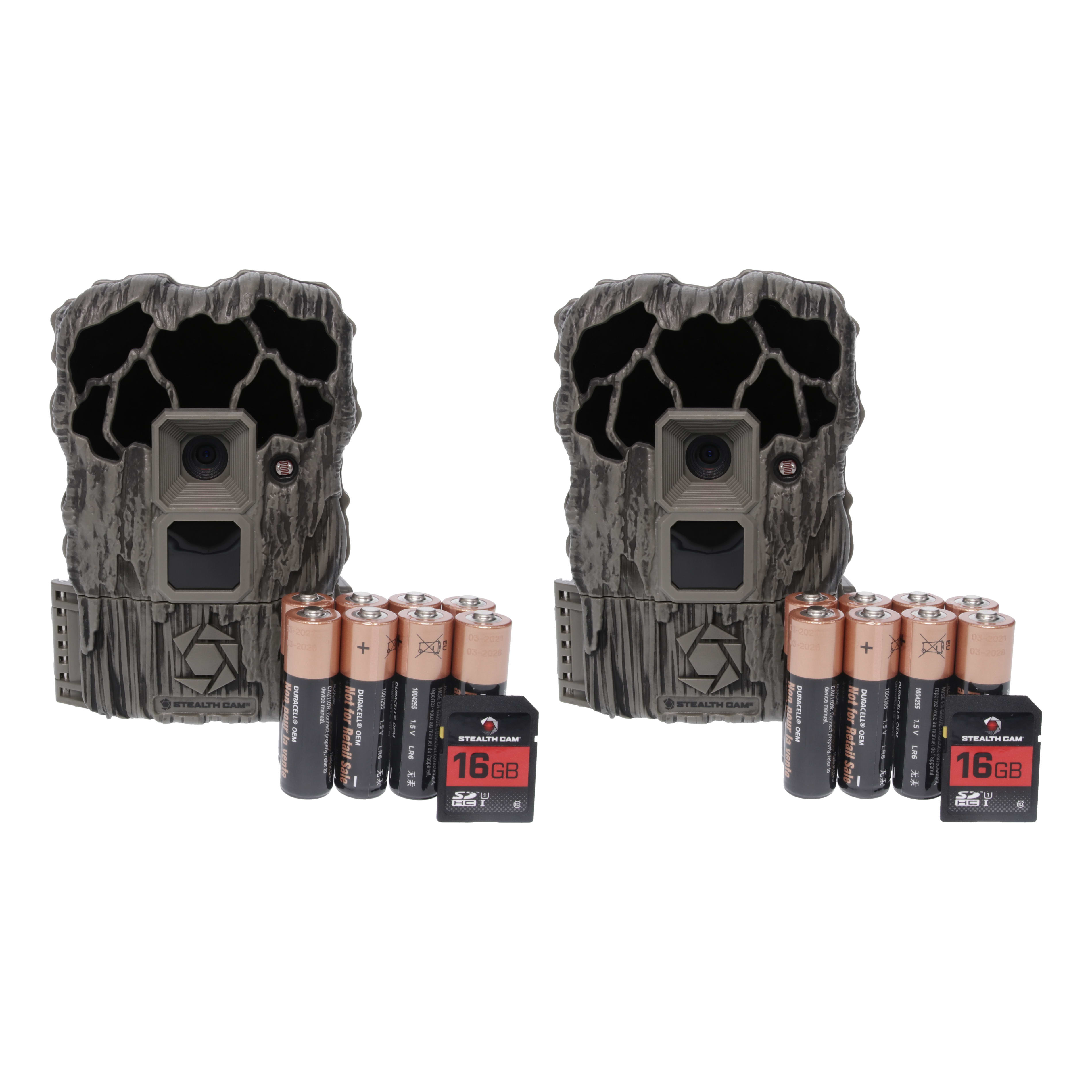 Stealth Cam® QS20NG “No Glo” Trail Camera Combo - Two Pack