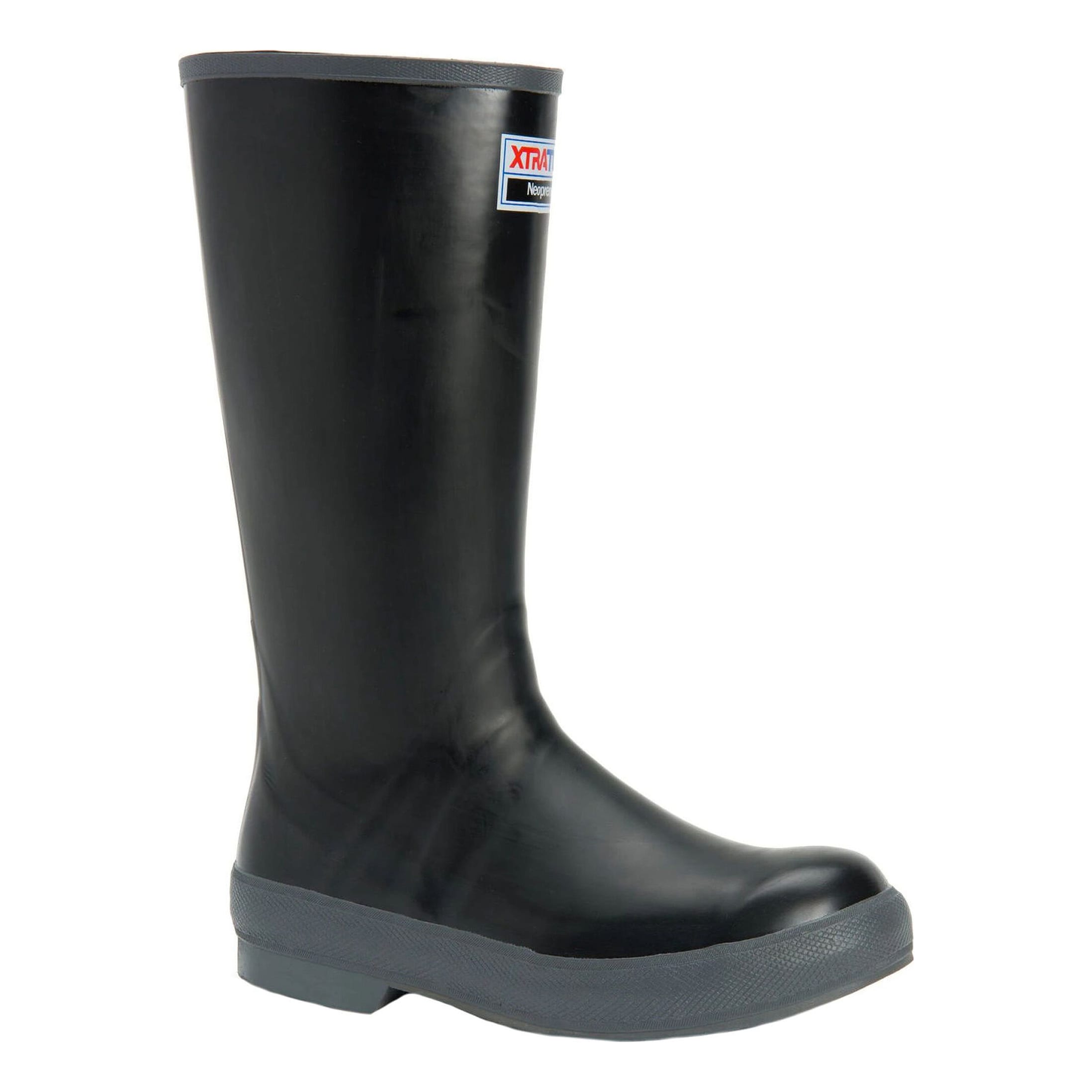 Mens extra wide rubber boots top