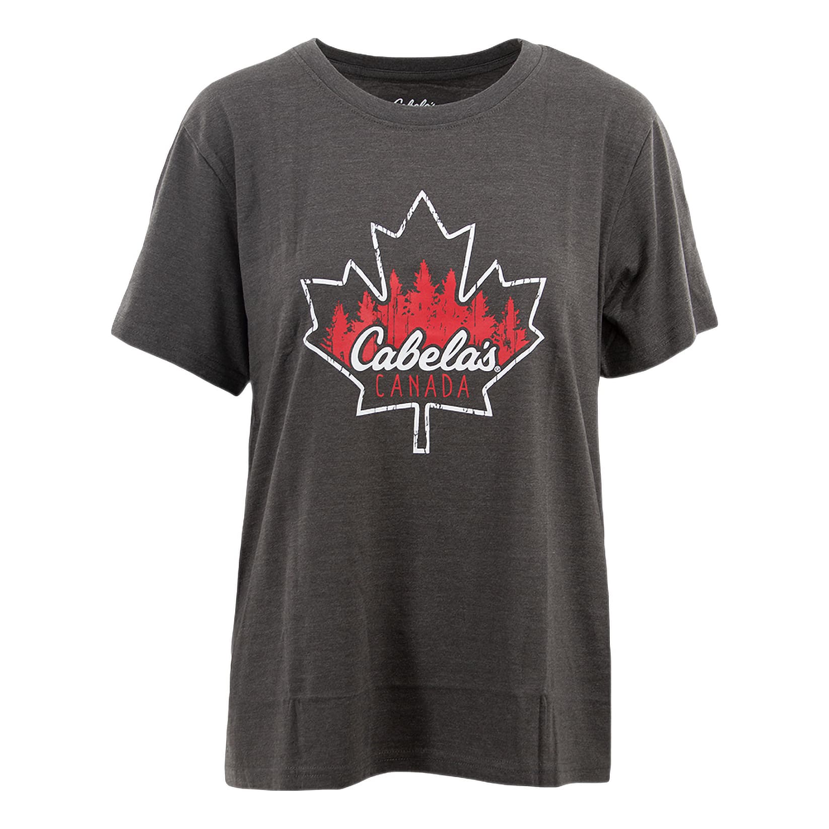 Cabela’s Women’s Canada Day Short-Sleeve T-Shirt - Charcoal Heather