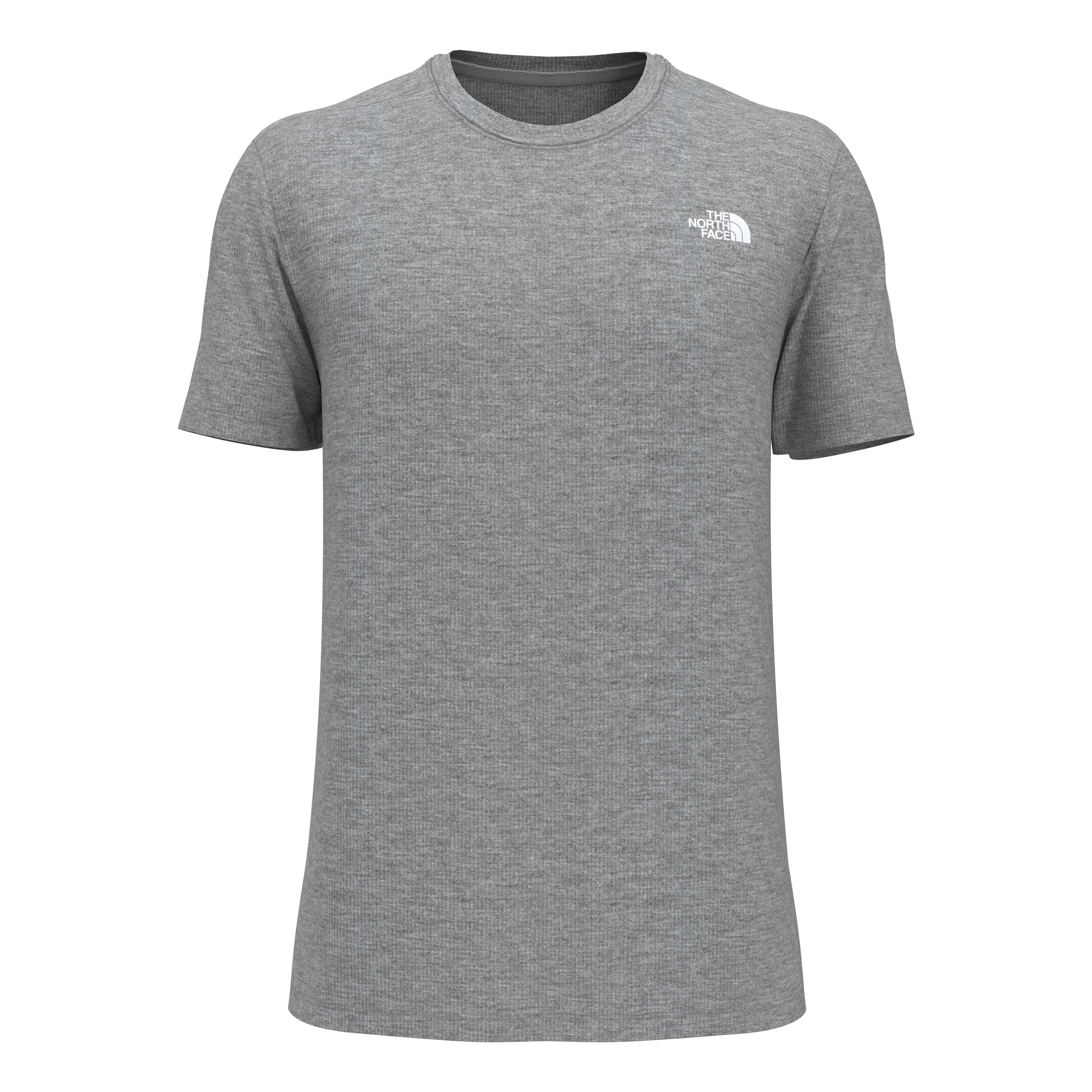 Men's The North Face Wander T-Shirt 2XLarge Meld Grey Heather