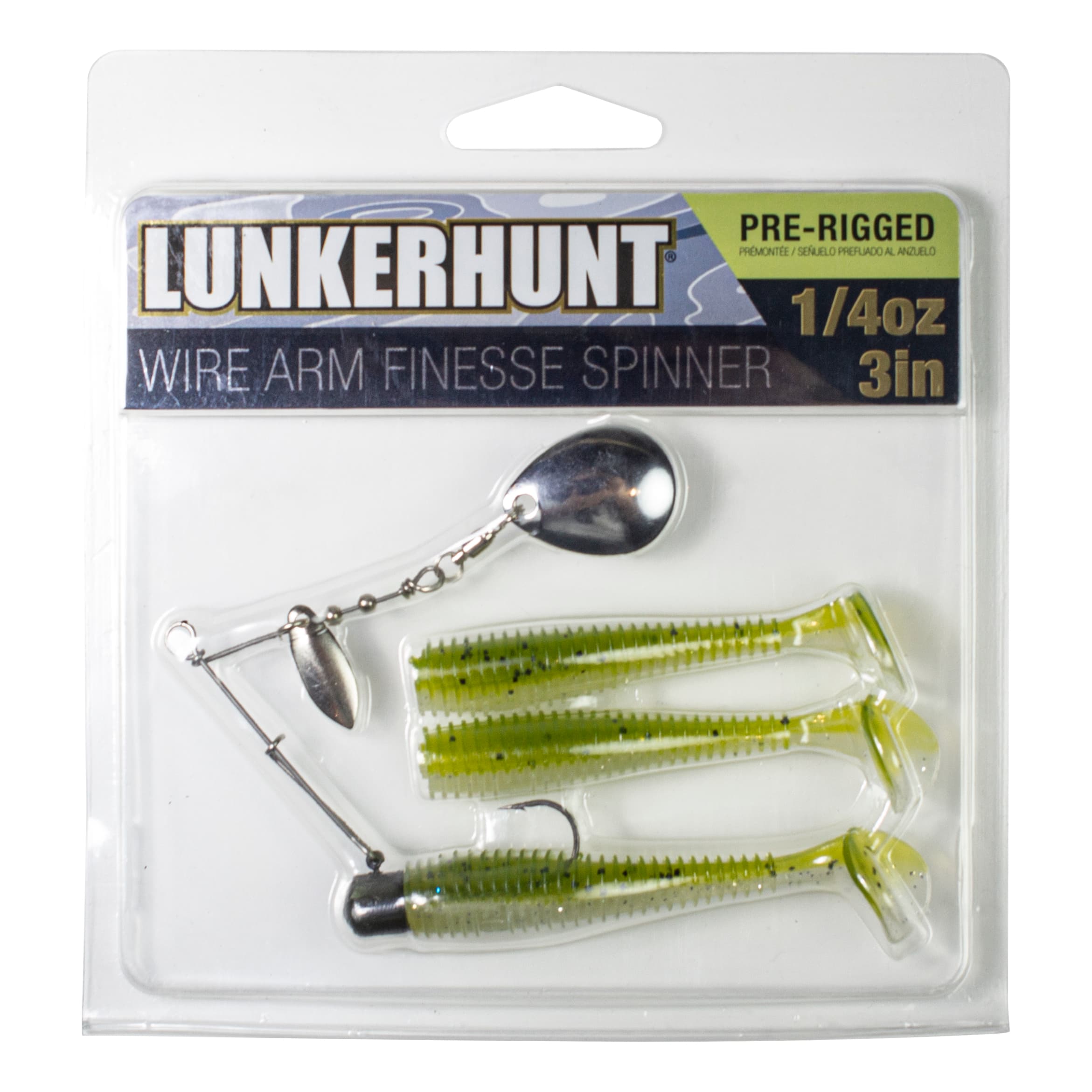 Lunkerhunt® Wire Arm Finesse Spinnerbait Kit - Sexy Melon