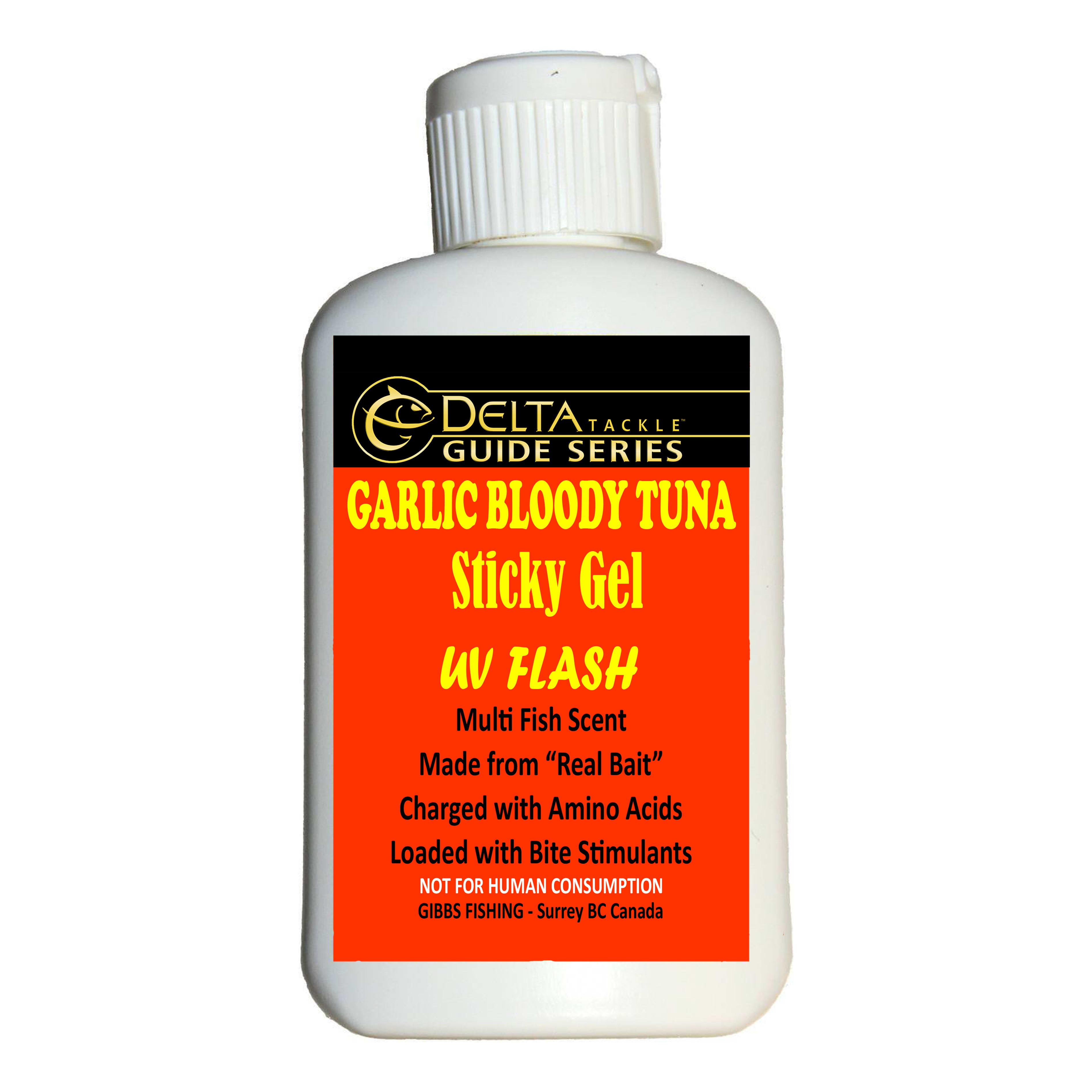 Delta® Bloody Tuna Gel with UV Flash - Garlic