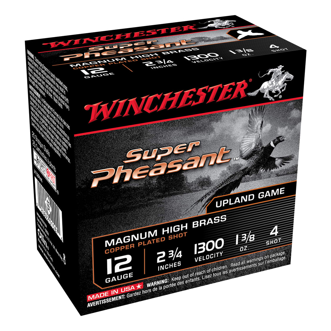 Winchester® Super Pheasant 12-Gauge Upland Shotshells