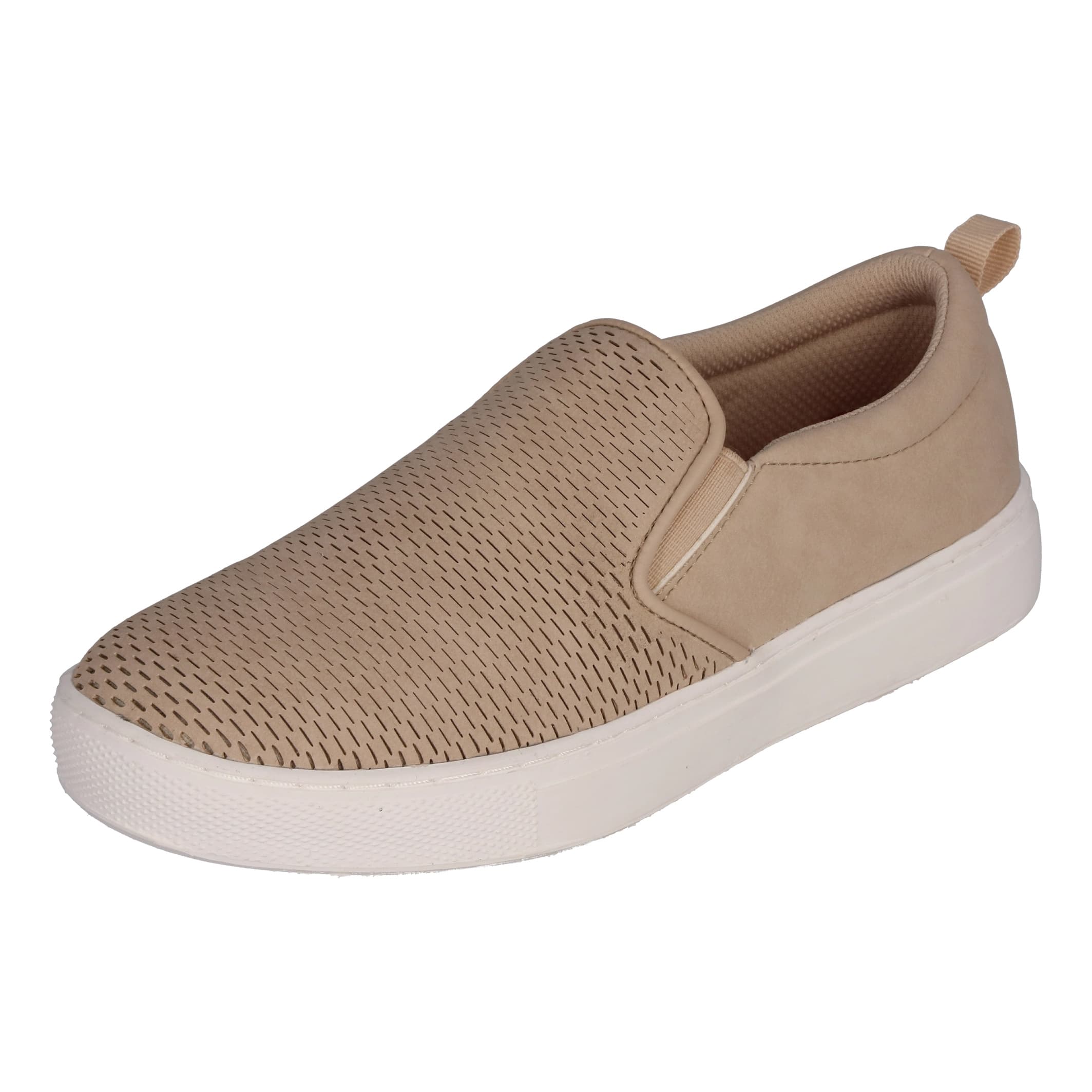 Natural Reflections® Women’s Perf Slip-On Shoes - Tan