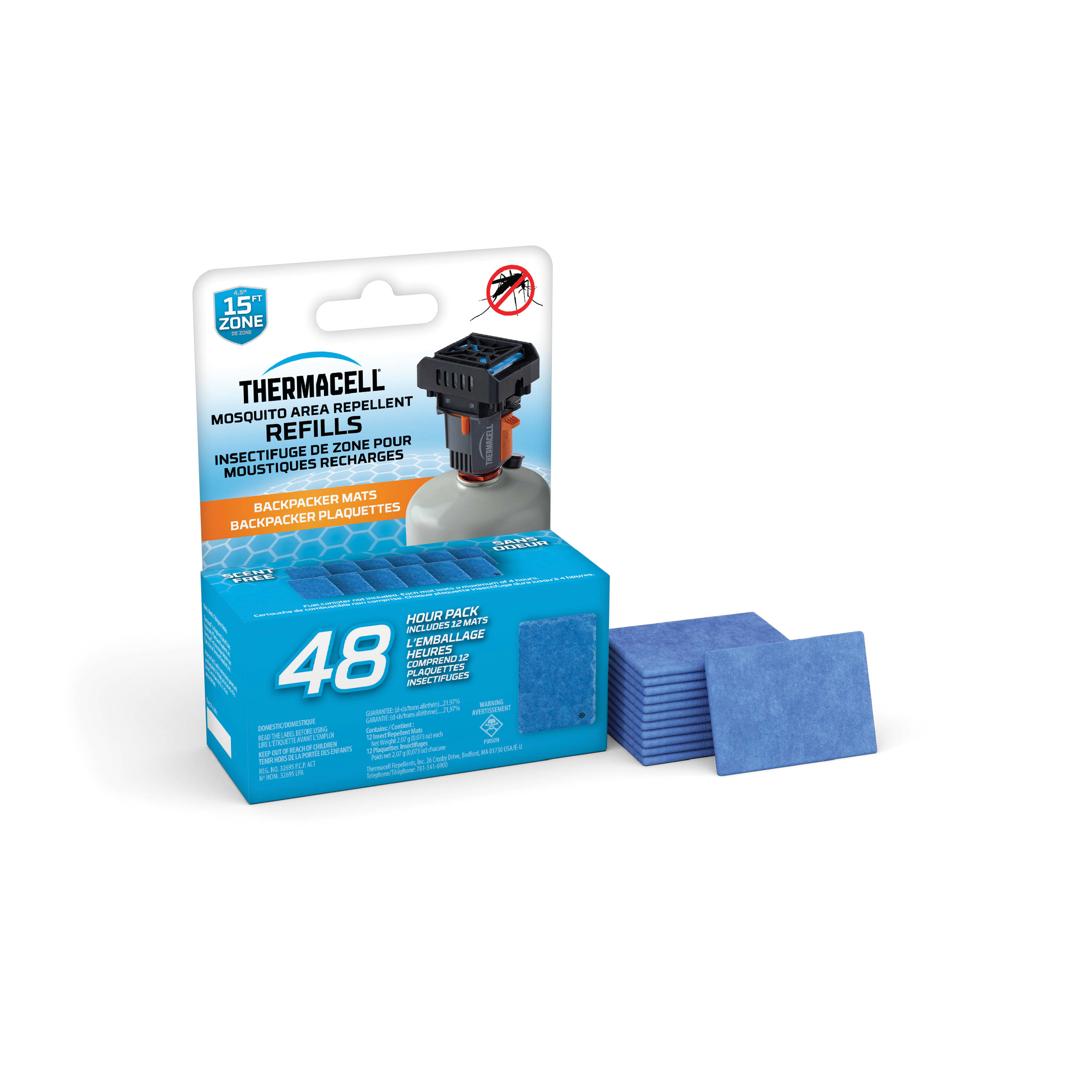 ThermaCELL® Backpacker Mat-Only Refills - 48 Hours