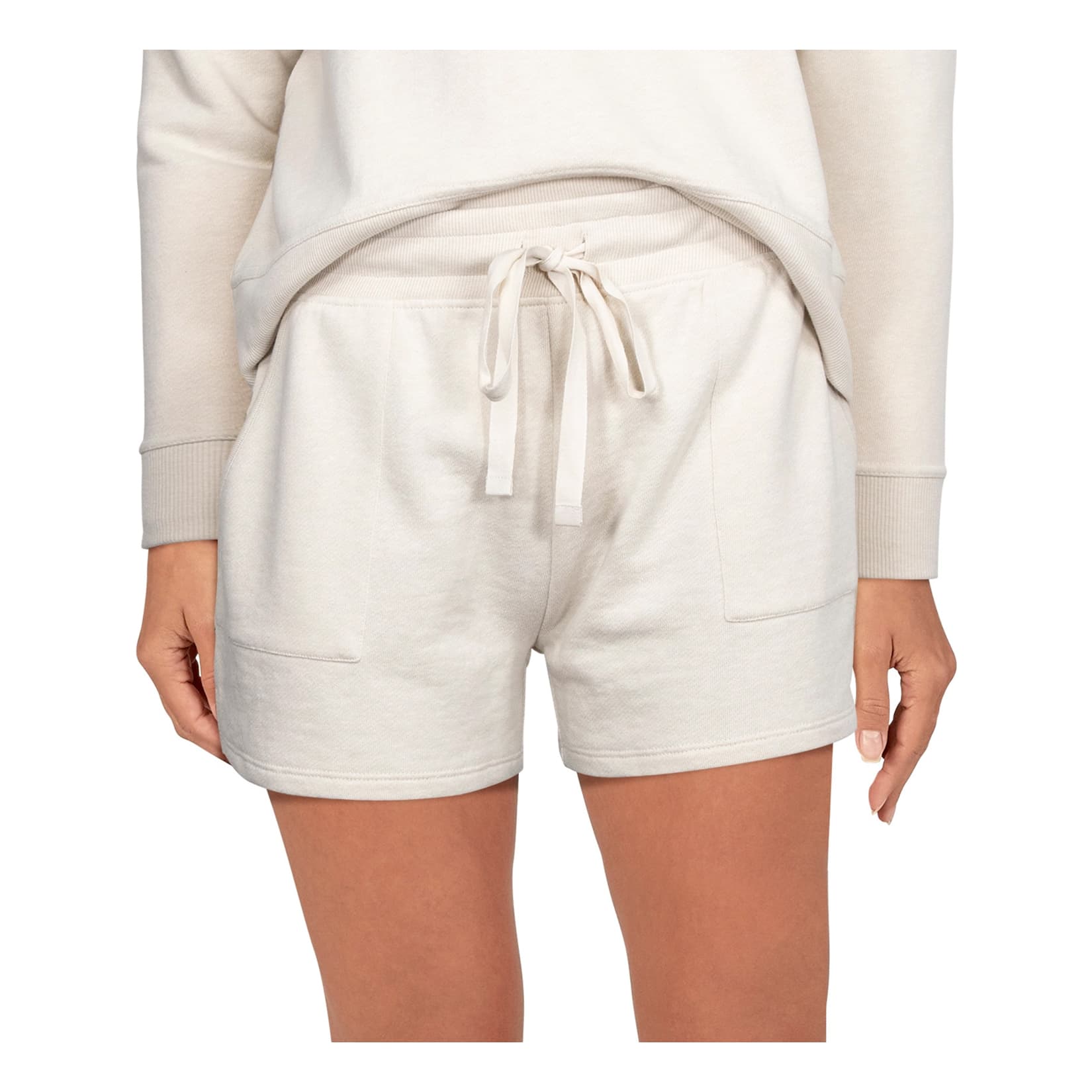 Natural Reflections® Women’s Solid Terry Shorts - Oatmeal