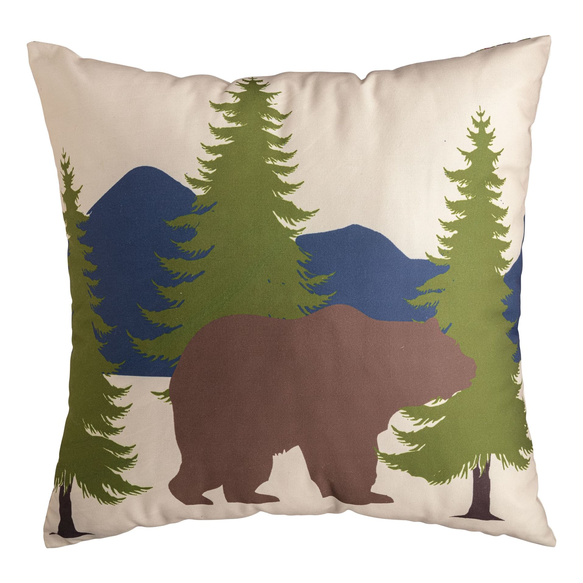 White River™ Home Bear Outdoor Decorative Pillow