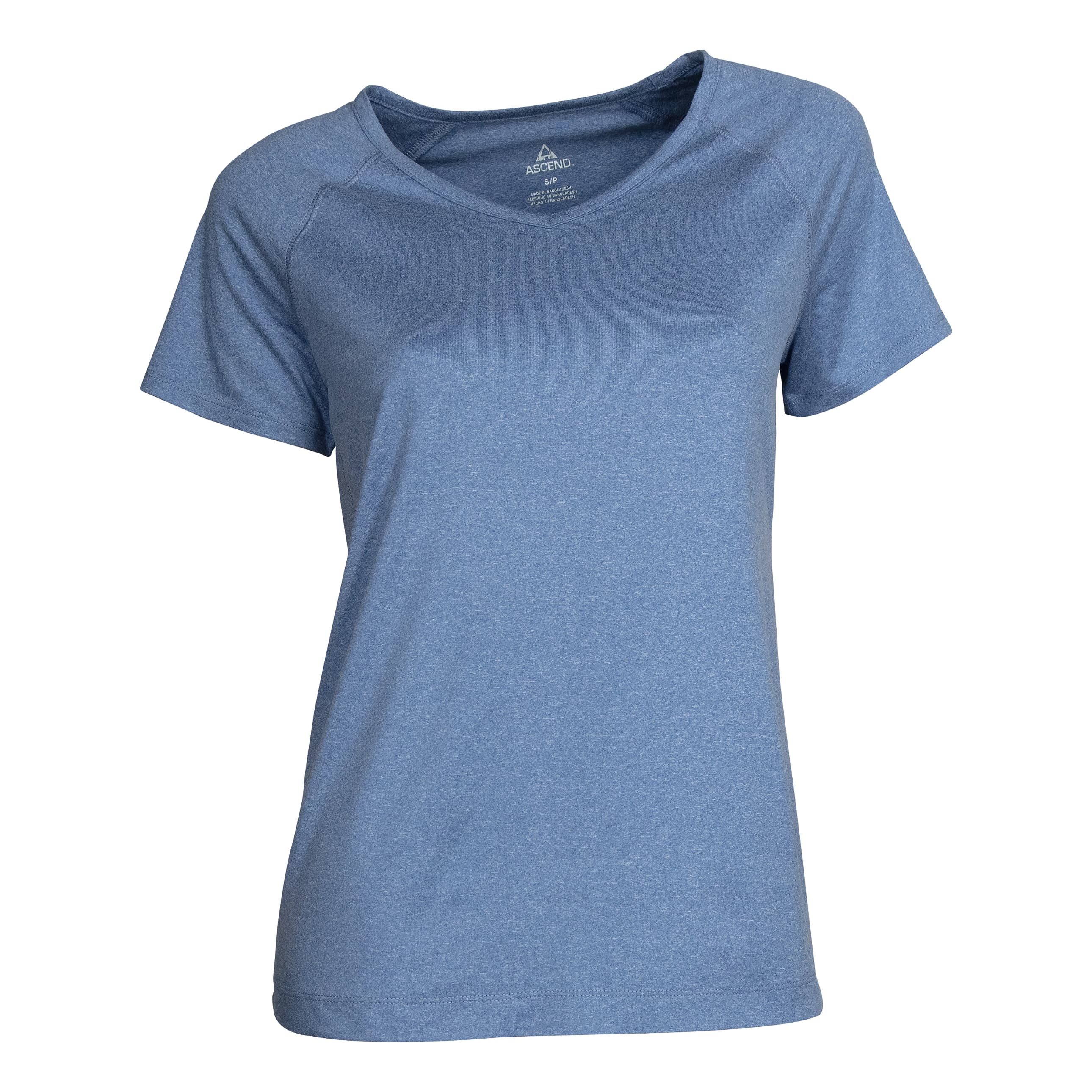 Ascend® Women’s Raglan Performance Short-Sleeve T-Shirt - Dutch Blue