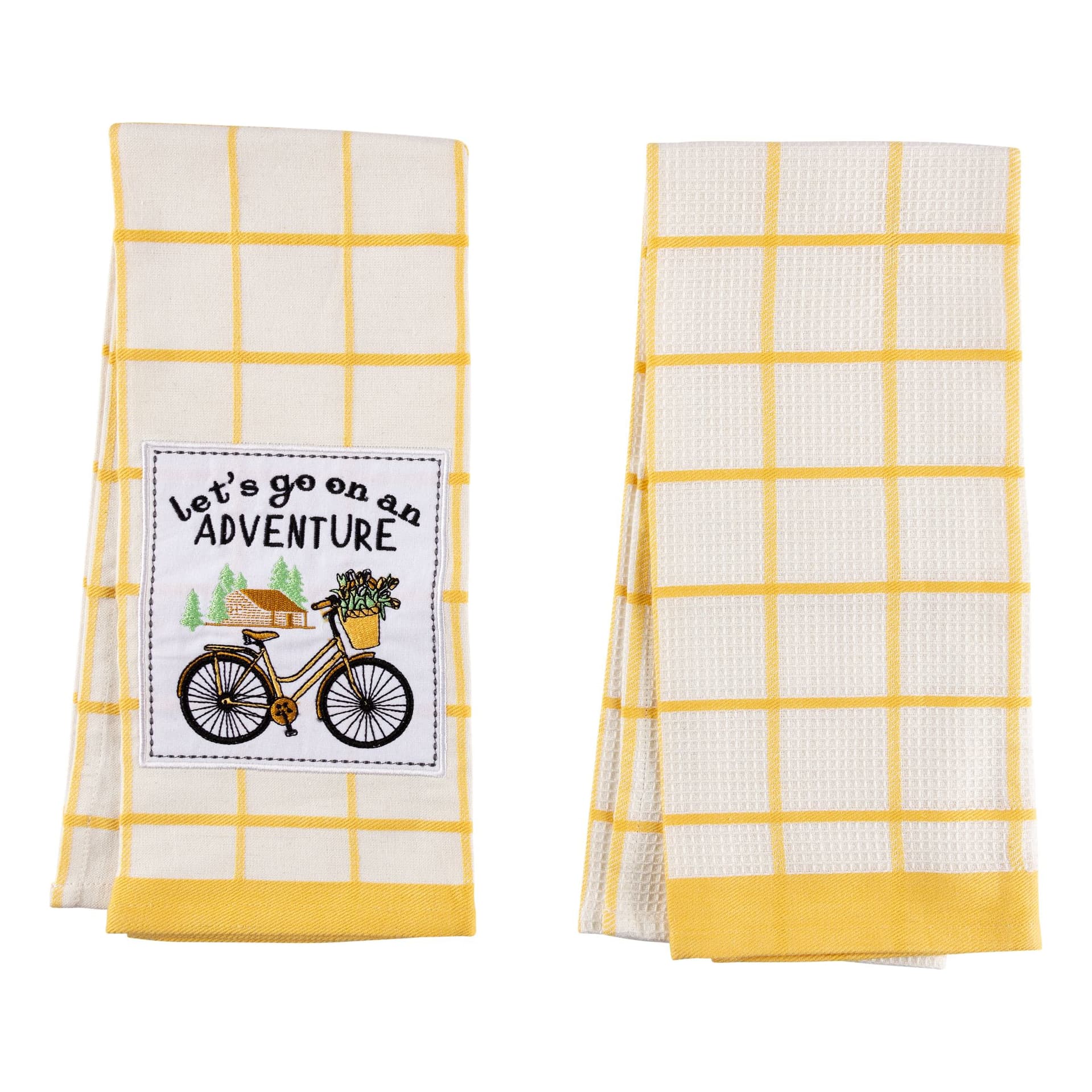 White River™ Dish Towel Set - 2 Pack - Bike Ride