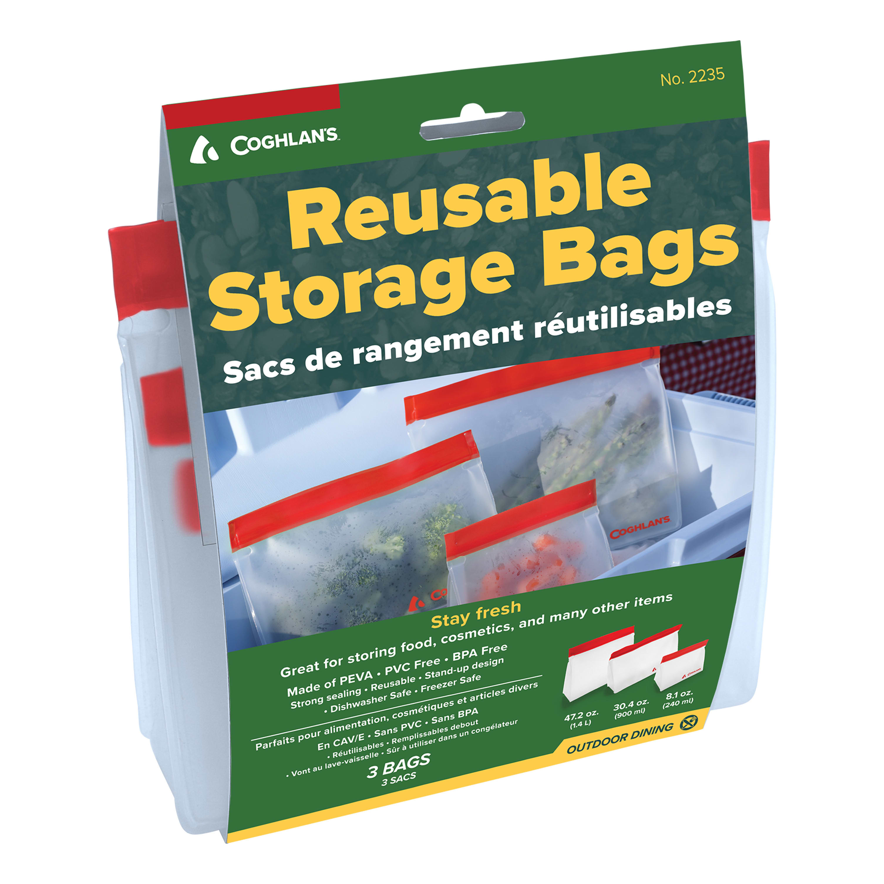 Coghlan's® Reusable Storage Bags