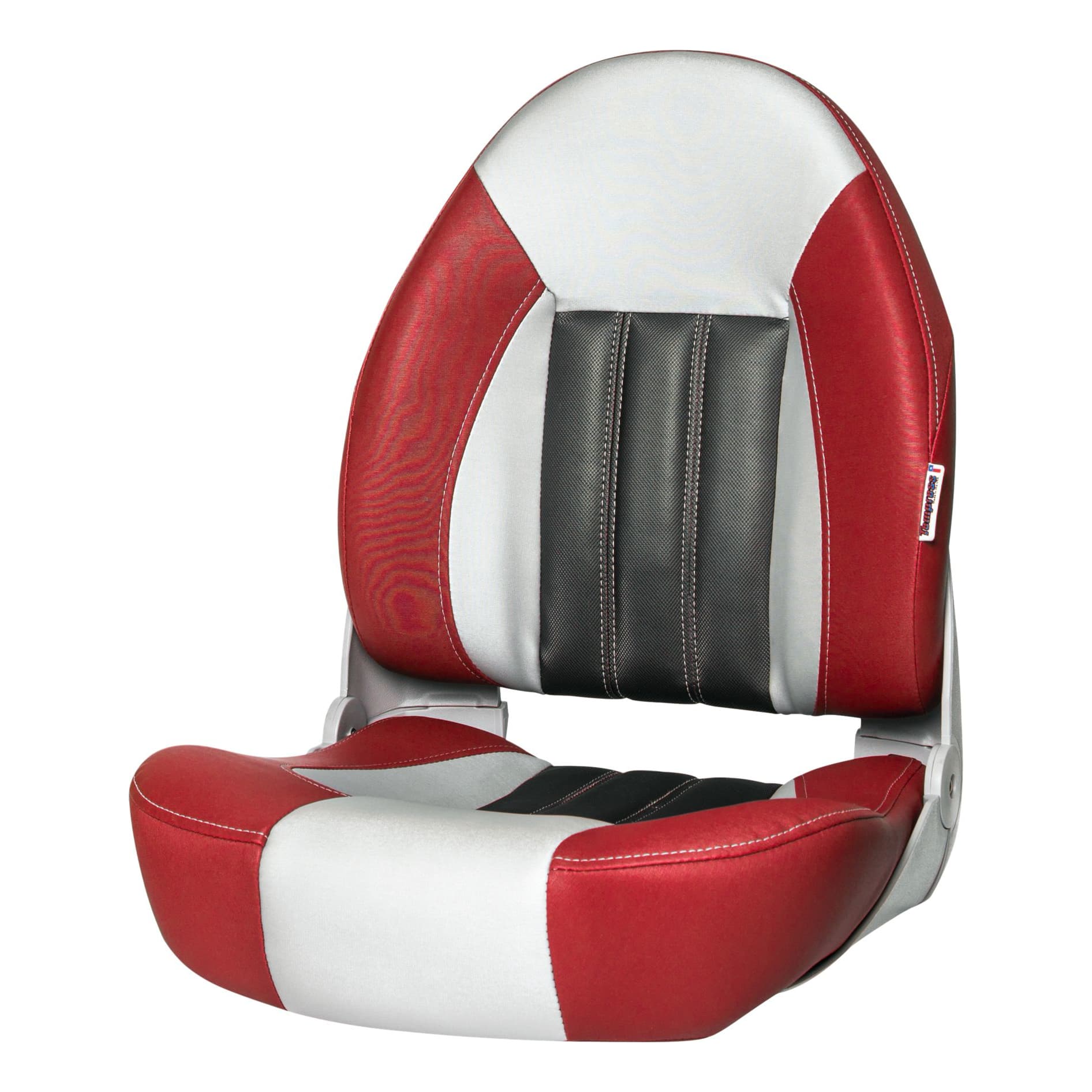 Tempress® ProBax High-Back Boat Seat - Red/Grey